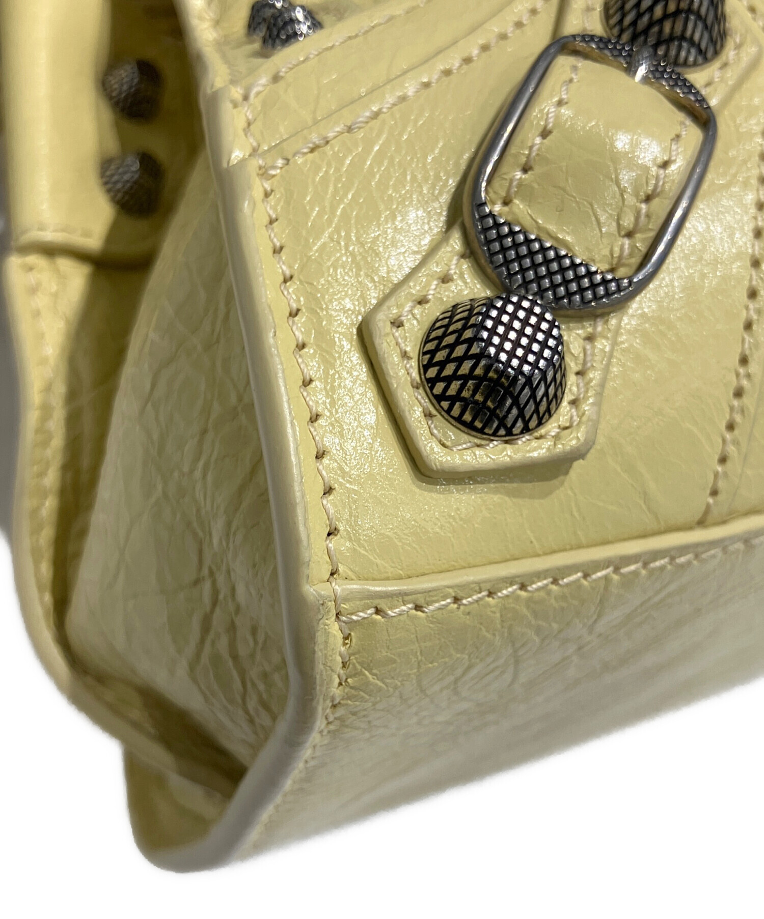 【美品】BALENCIAGA Neo Cagole XS ベージュ BALENCIAGA バレンシアガ （BALENCIAGA） Neo Cagole XS ネオカゴール