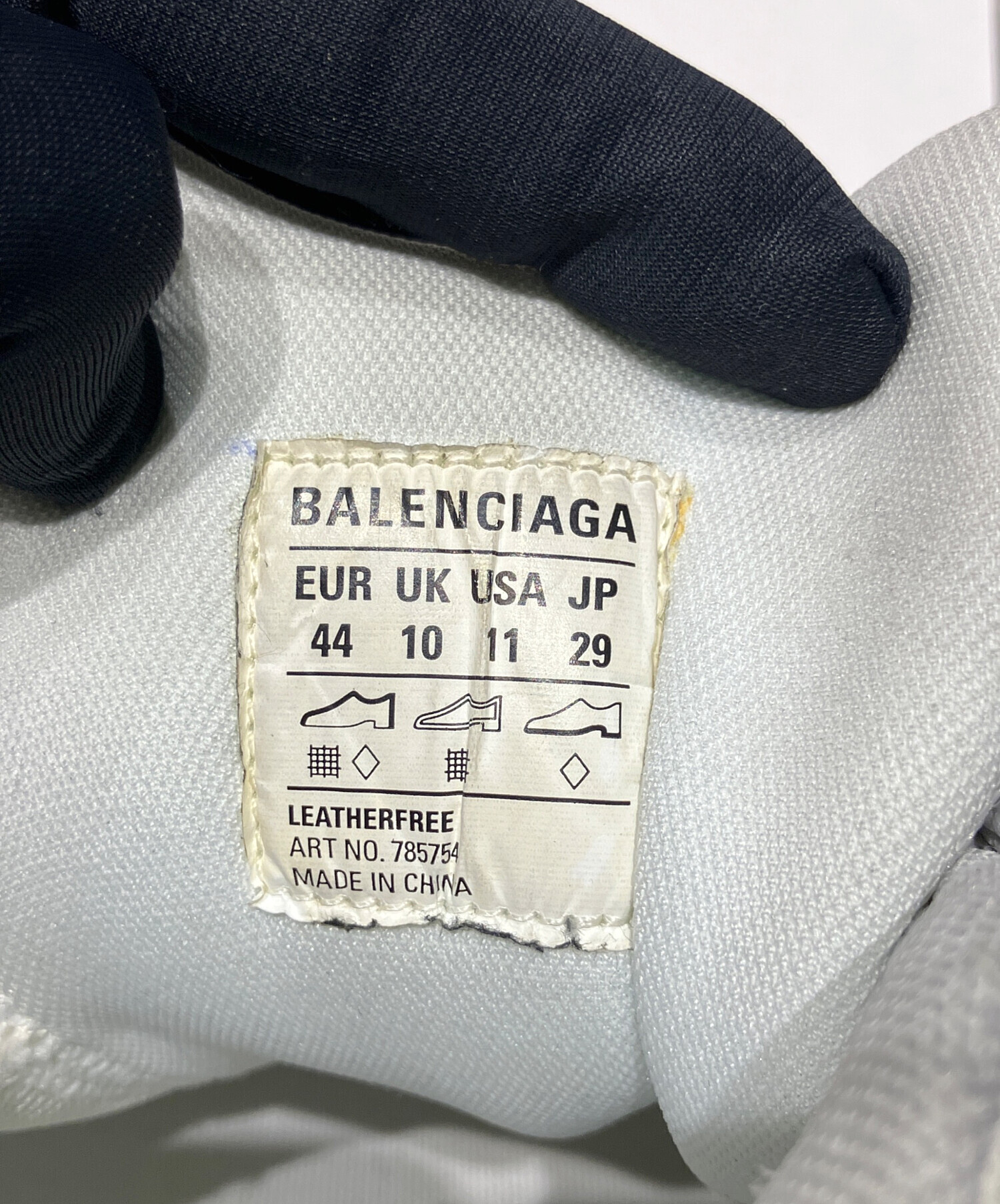 【日本国内正規品、ほぼ未使用】BALENCIAGA Cargo 42サイズ BALENCIAGA - BALENCIAGA CARGO スニーカー バレンシアガ42の通販 by