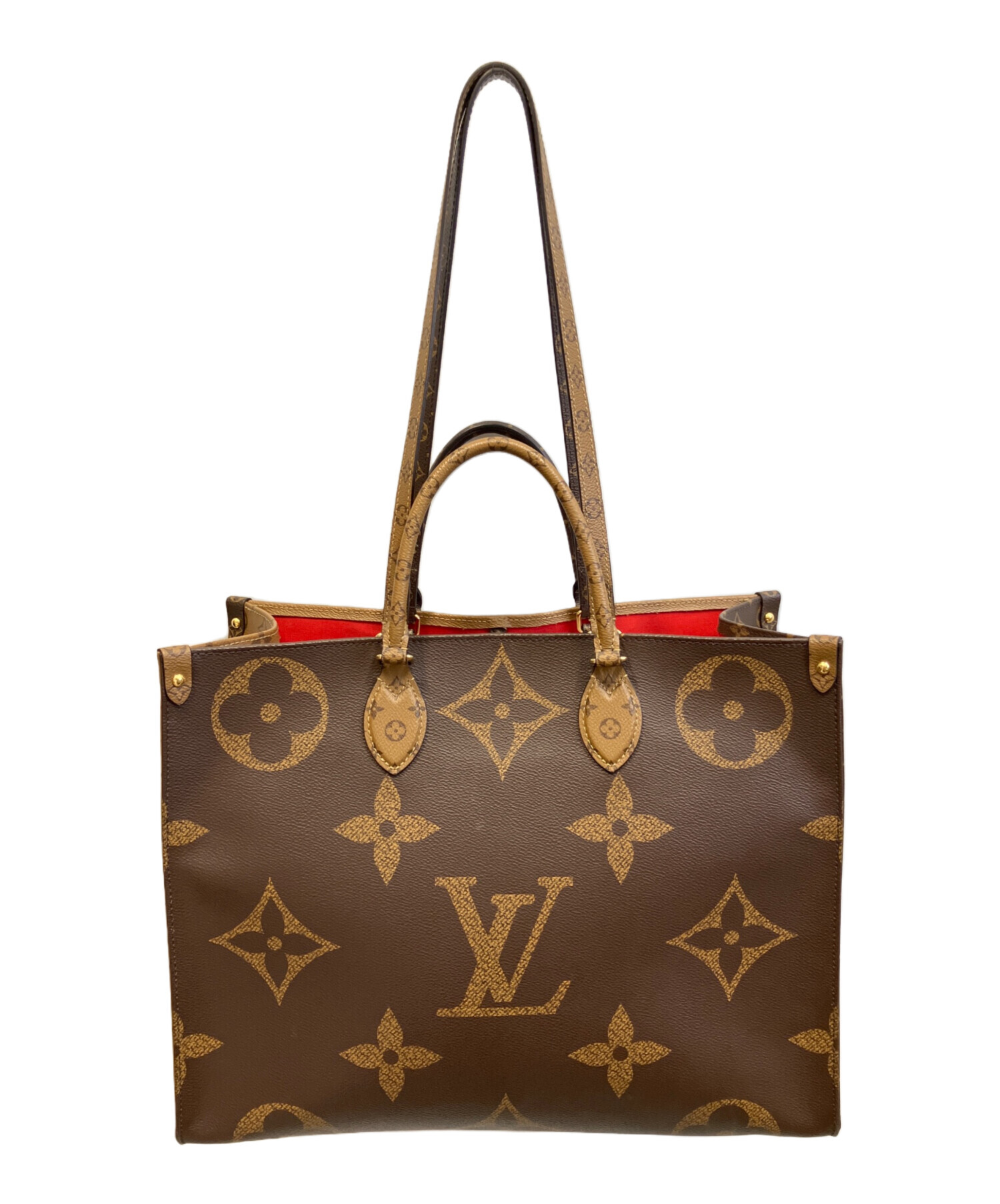Louis Vuitton ブラウン トートバッグ 中古・古着通販】LOUIS VUITTON (ルイ ヴィトン) Louis Vuitton