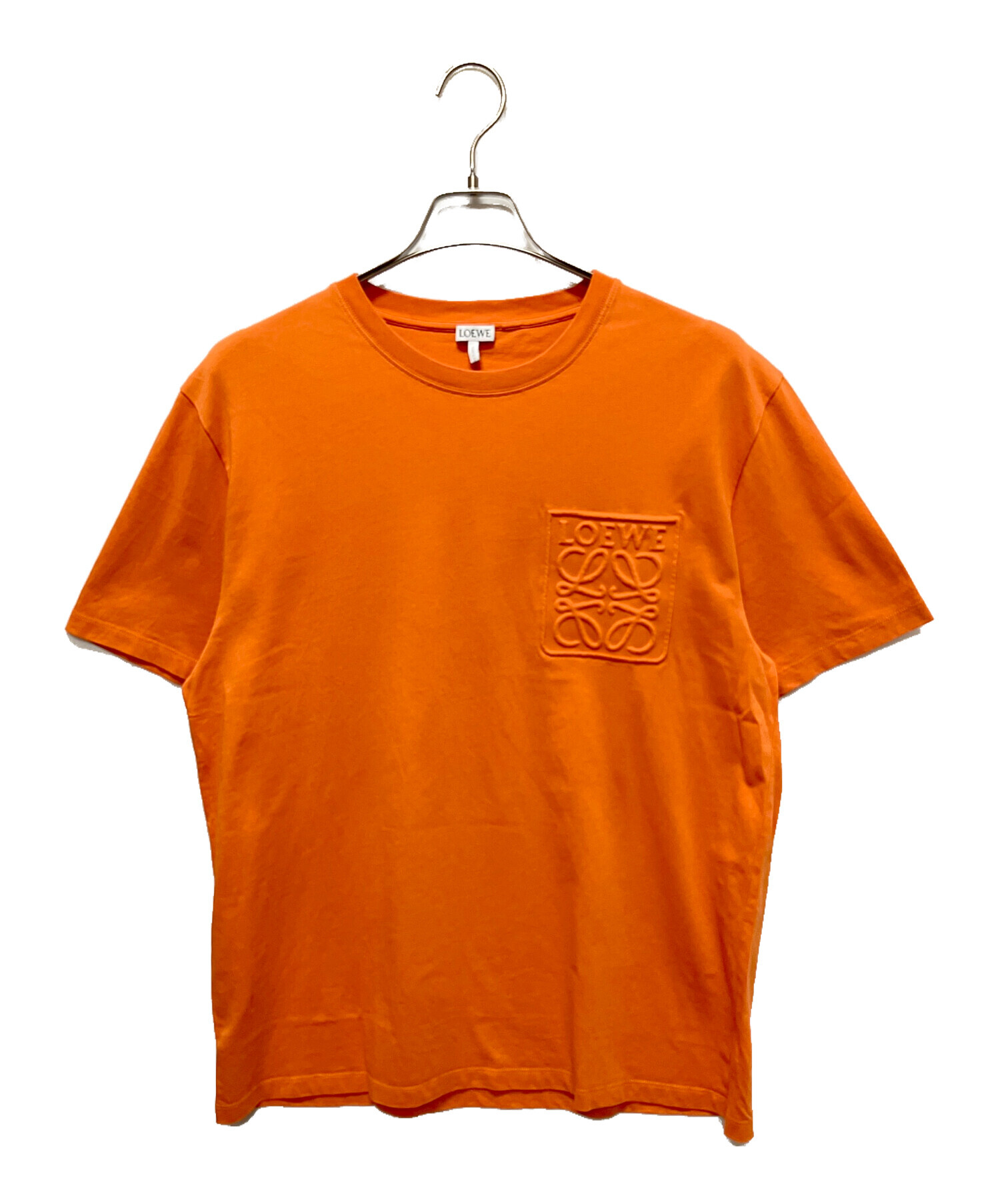 Loew ロエベ シャツ オレンジ　39 中古・古着通販】LOEWE (ロエベ) アナグラムロゴエンボスTシャツ