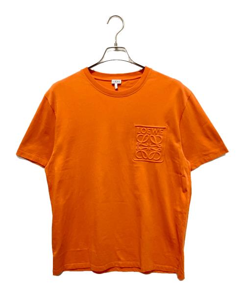 Loew ロエベ シャツ オレンジ　39 中古・古着通販】LOEWE (ロエベ) アナグラムロゴエンボスTシャツ