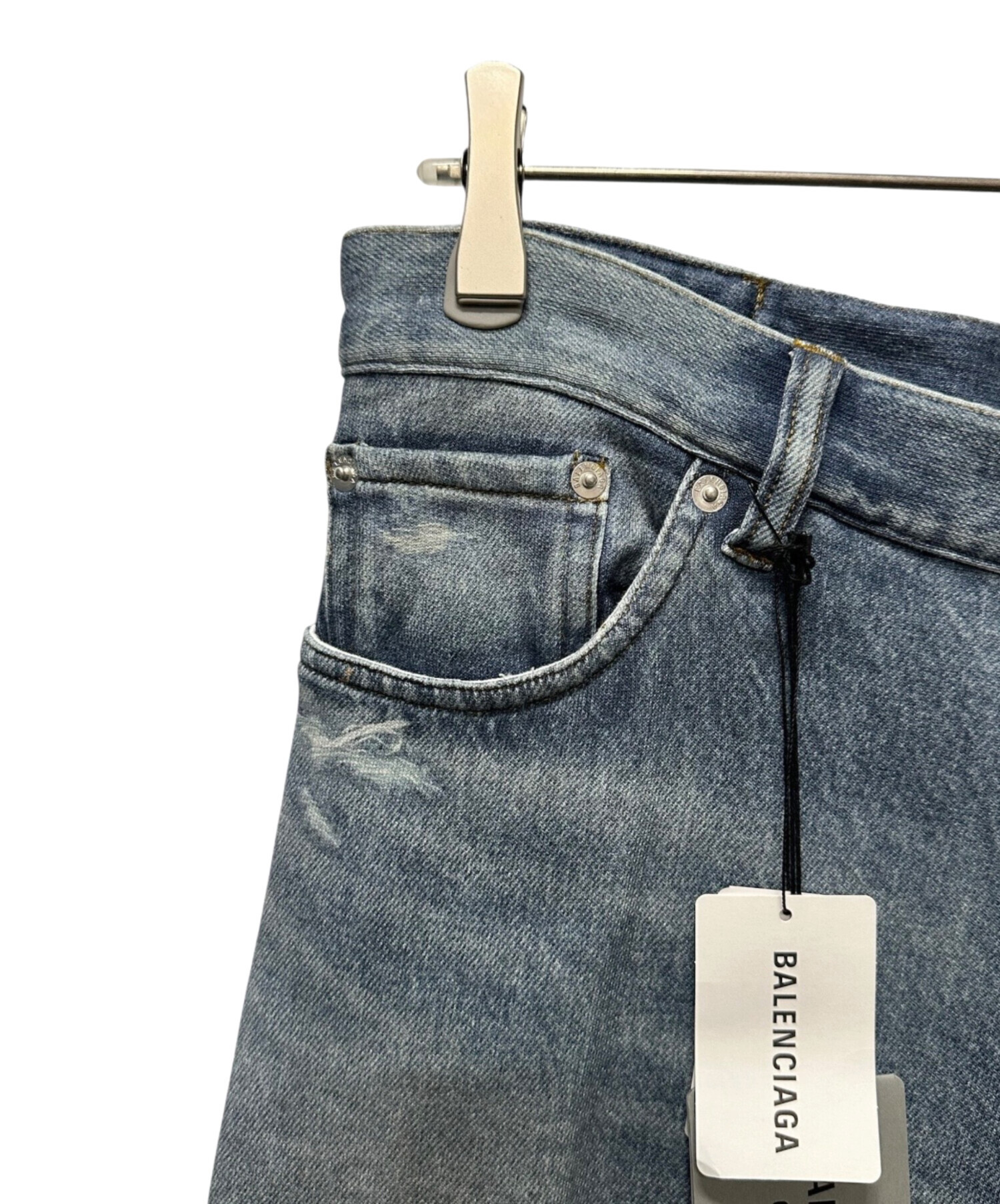 中古・古着通販】BALENCIAGA (バレンシアガ) トロンプルイユ デニム柄