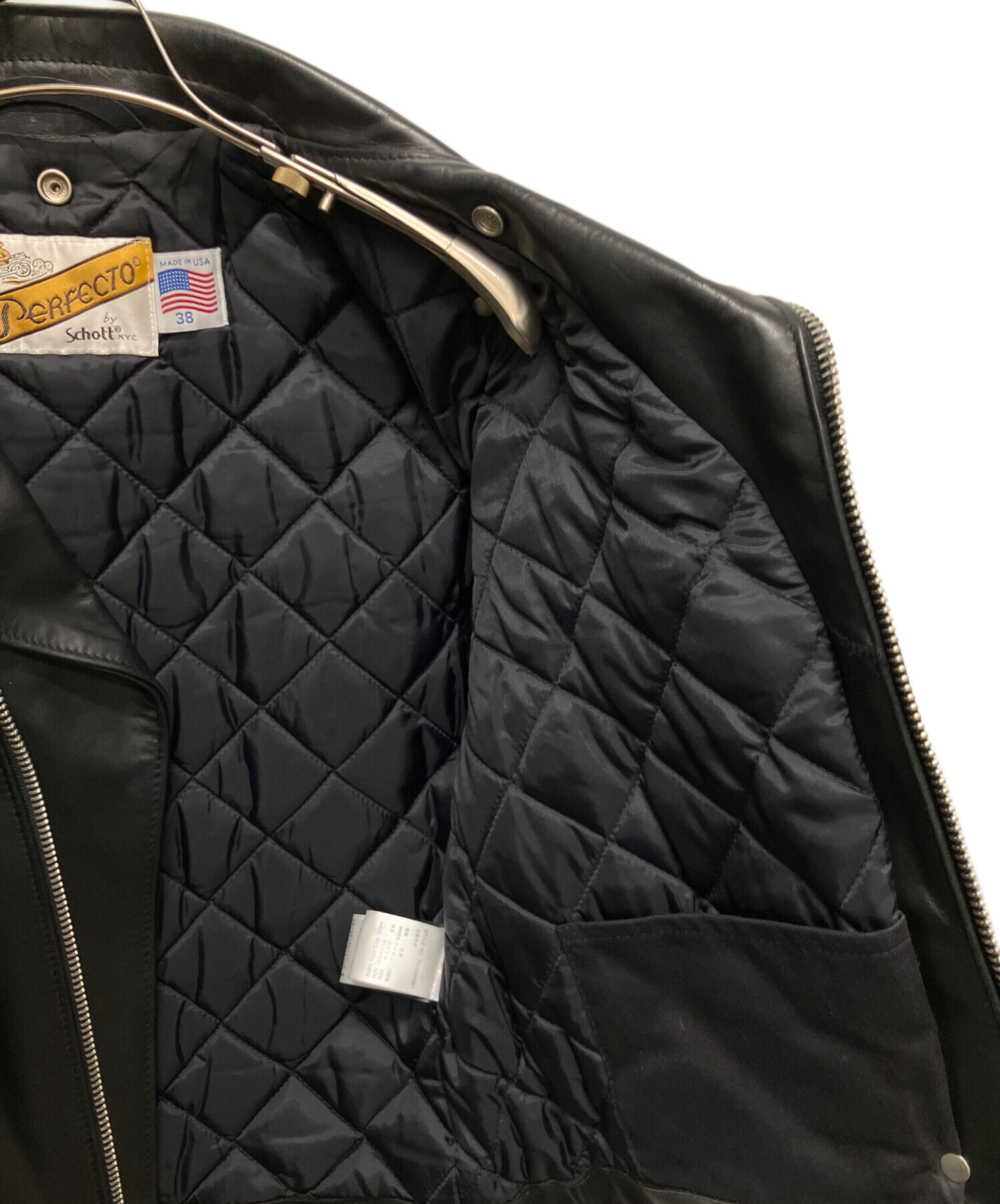 中古・古着通販】Schott (ショット) 復刻 618 RIDERS」ダブル