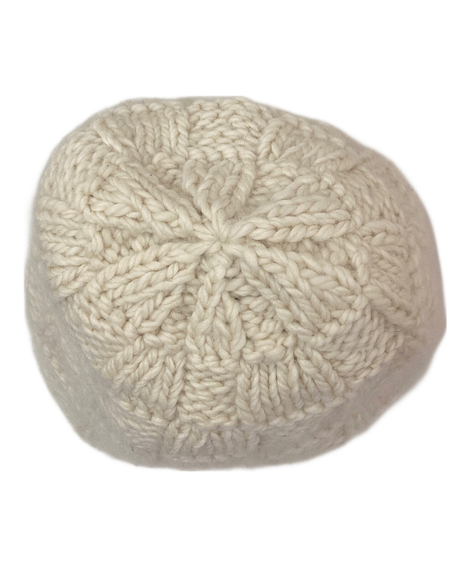 【レア】BOTTEGAボッテガカシミアニット帽 中古・古着通販】BOTTEGA VENETA (ボッテガベネタ) ニット帽 ホワイト