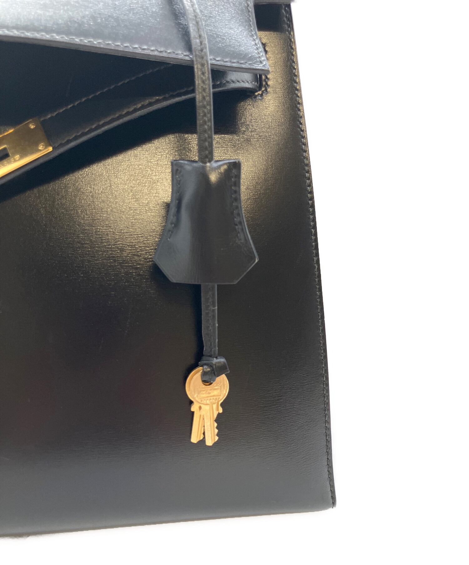 エルメス 1994 カレ 中古・古着通販】HERMES (エルメス) ケリー32/外縫い/ゴールド金具/〇X