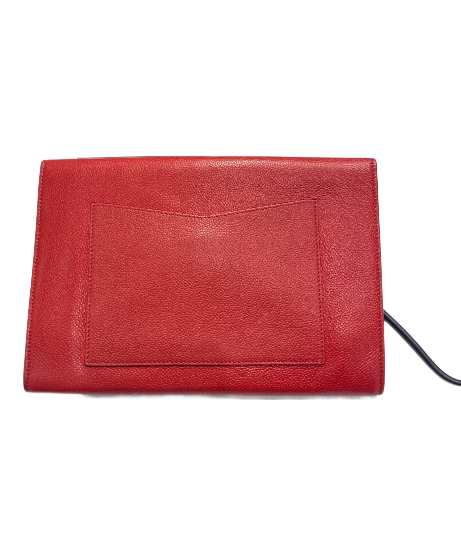 中古・古着通販】CHANEL (シャネル) CHANEL Caviar Leather Clutch Bag 