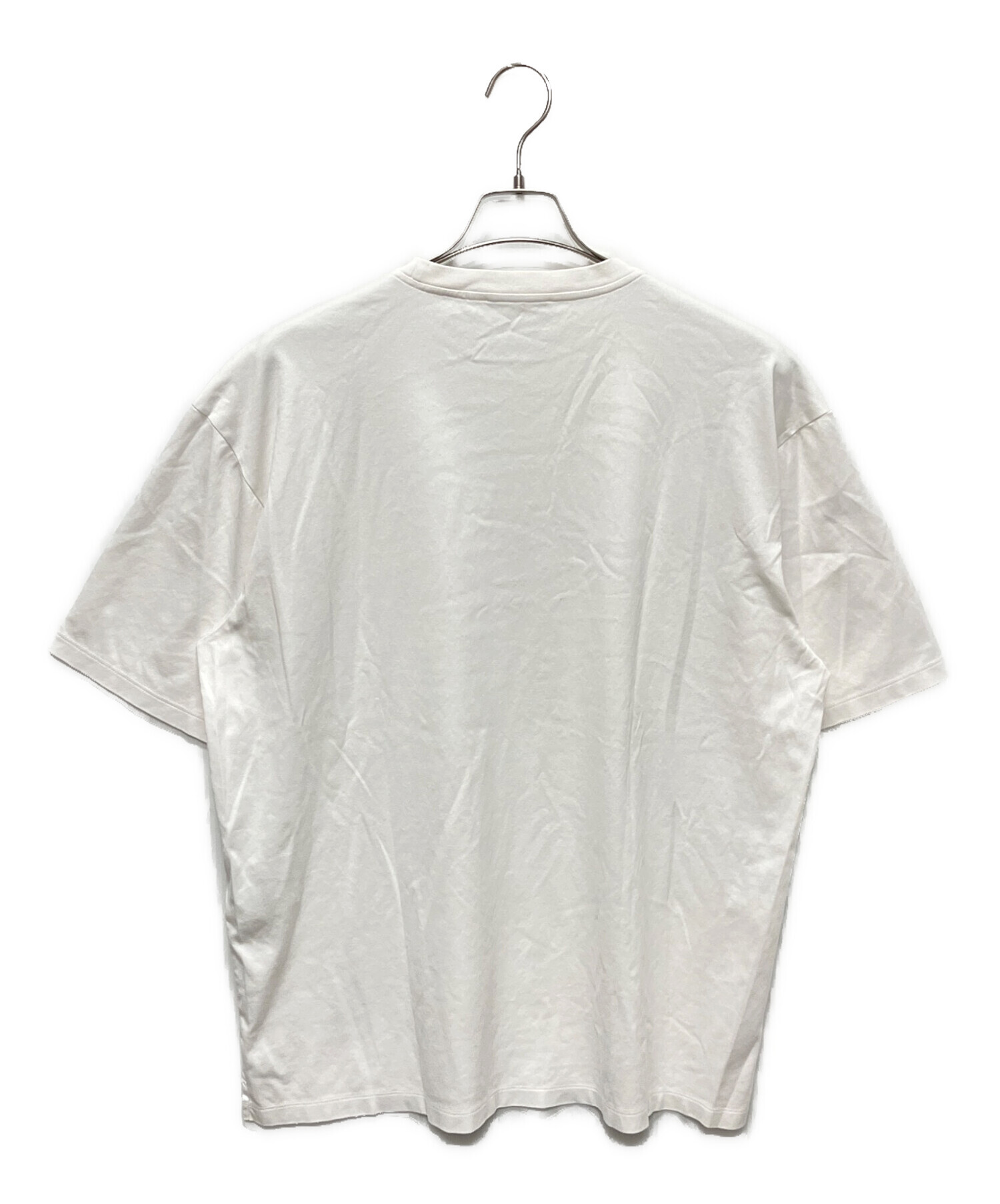 中古・古着通販】PRADA (プラダ) ポケットロゴTシャツ ホワイト サイズ 
