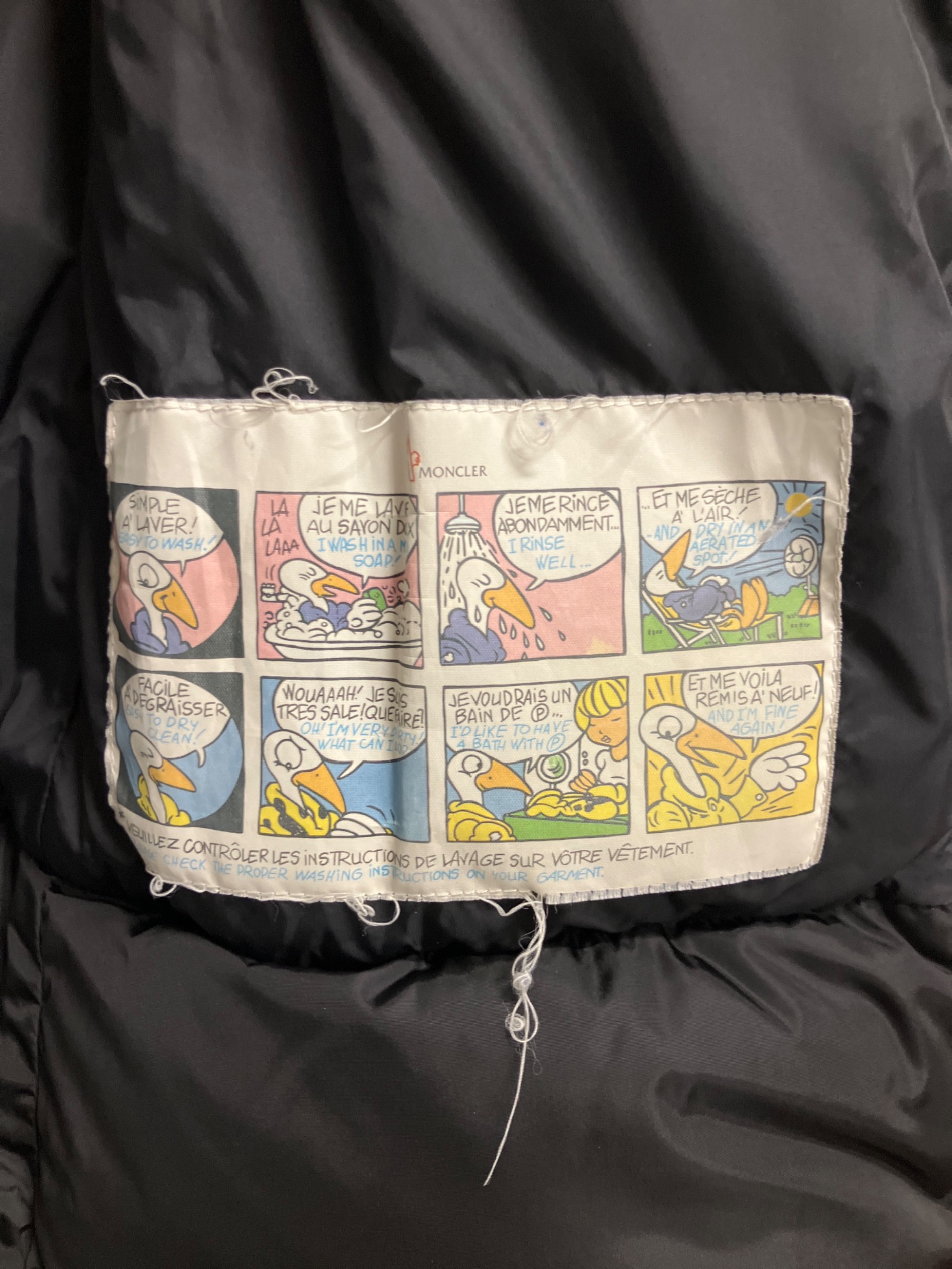中古良品 モンクレール NESEA ネセア 1 QRコード鑑定済 ブラック 黒 中古・古着通販】MONCLER (モンクレール) NESEA(ネセア) GIUBBOTTO