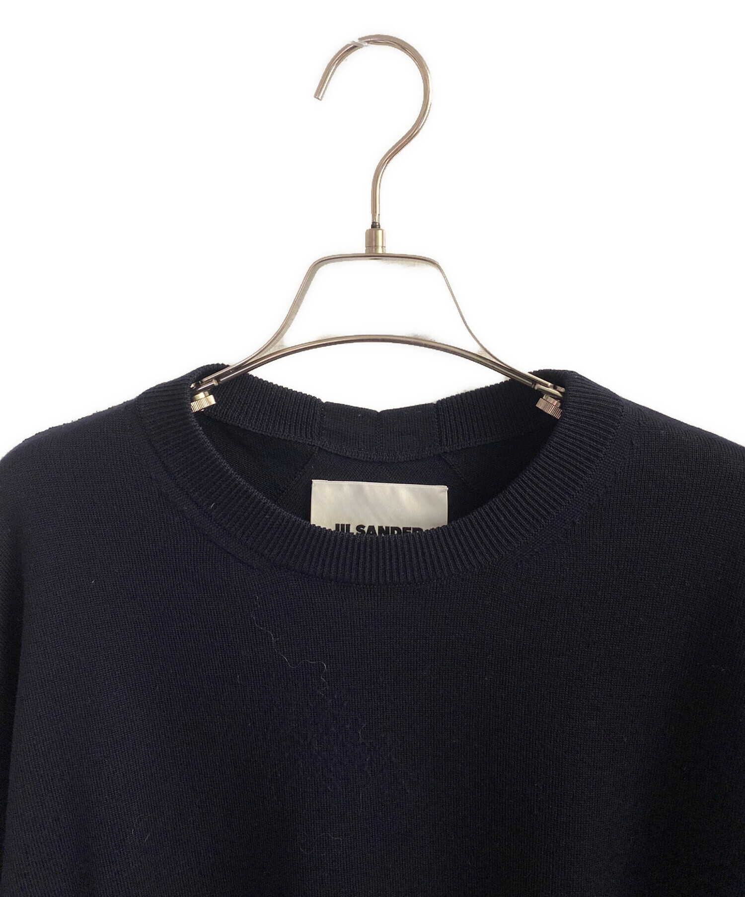 中古・古着通販】JIL SANDER (ジルサンダー) クルーネックウールニット 