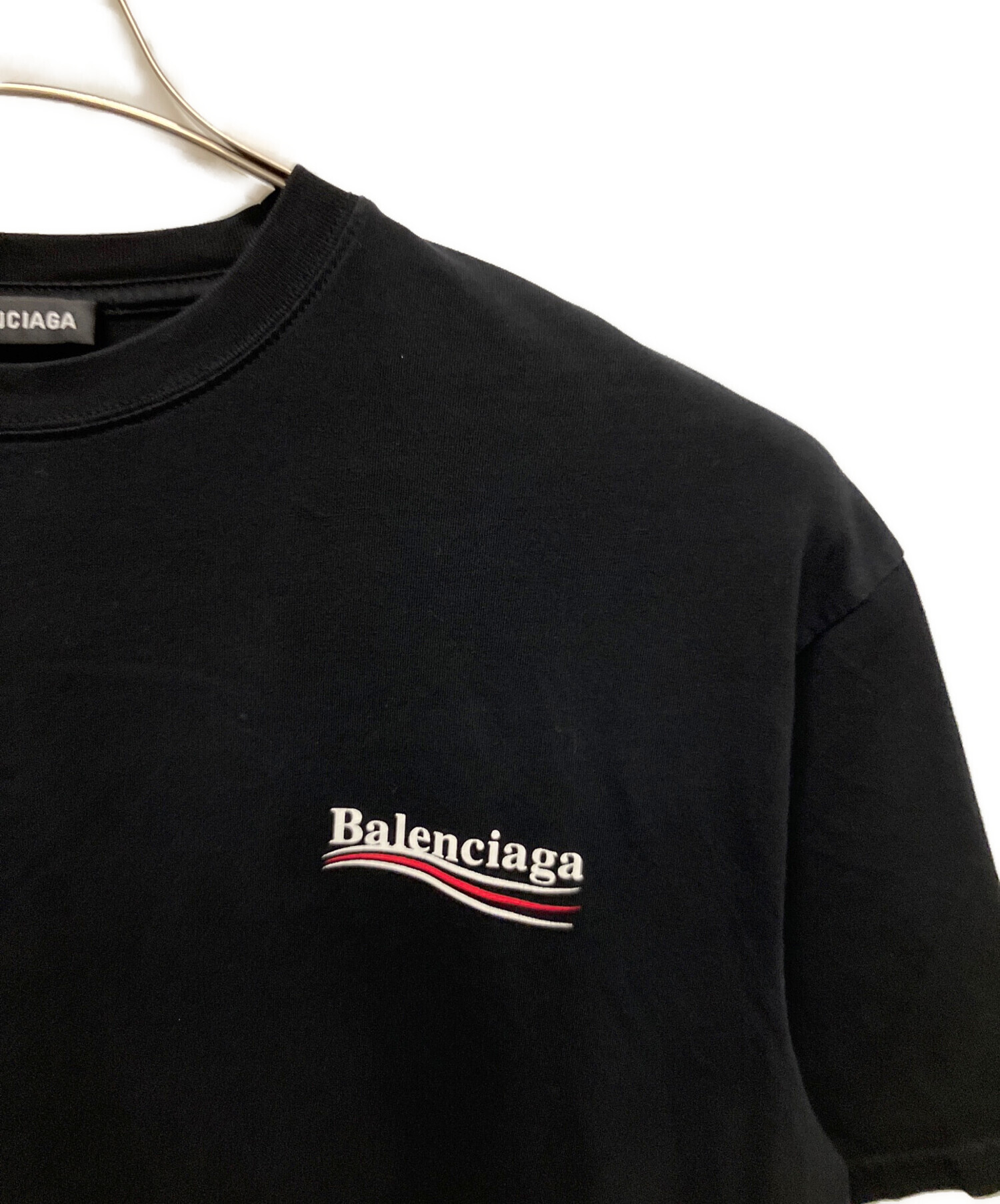 中古・古着通販】BALENCIAGA (バレンシアガ) キャンペーンロゴTシャツ