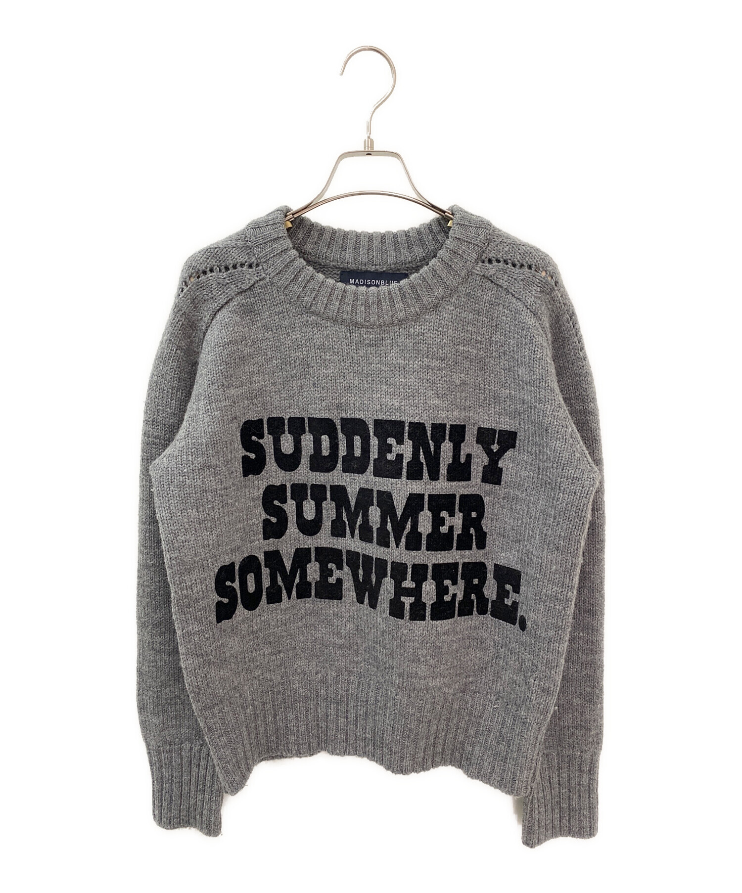 中古・古着通販】MADISON BLUE (マディソンブルー) PRINTED SWEATER