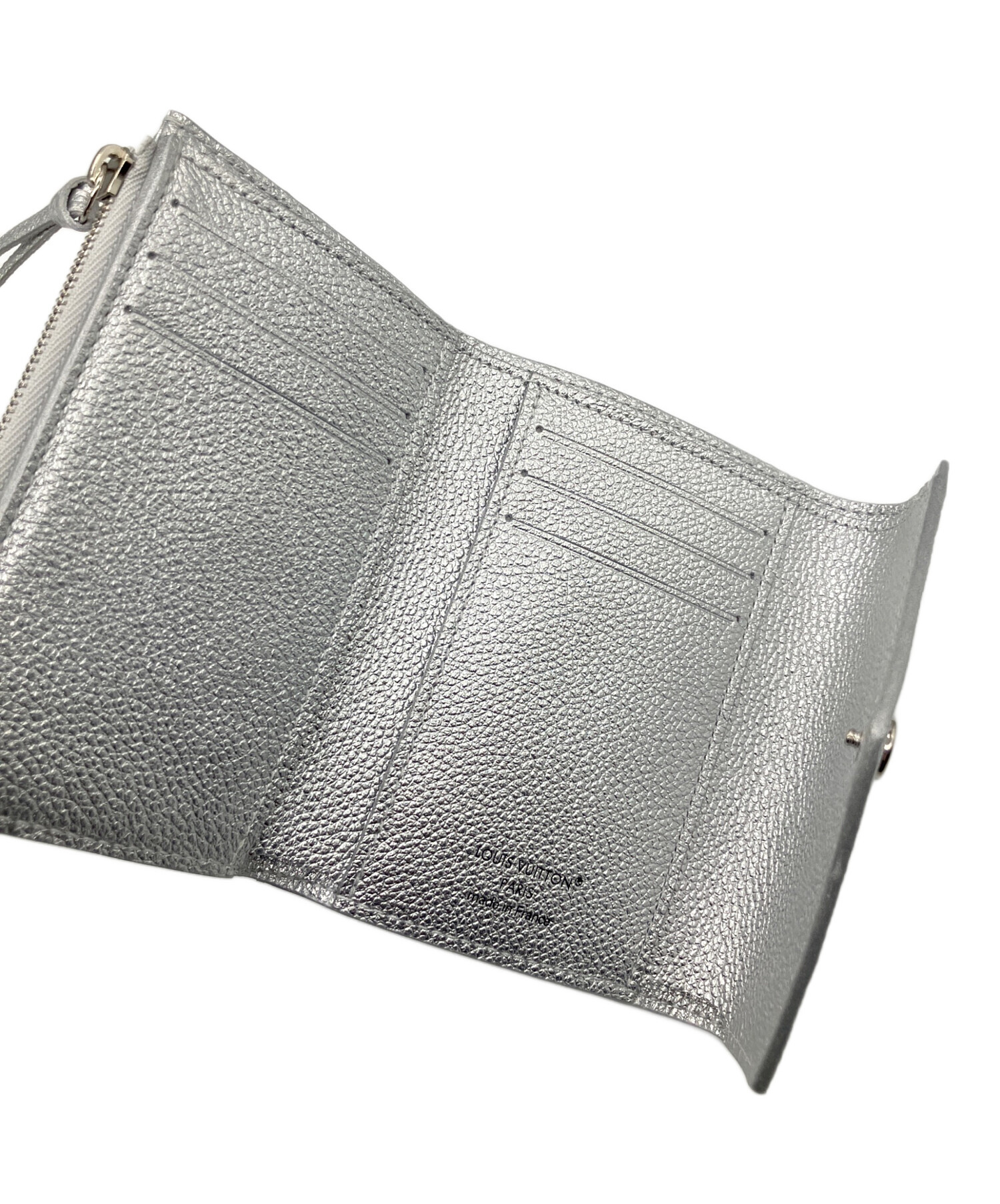 LOUIS VUITTON ルイヴィトン 財布・ケース  シルバー 【古着】【中古】【送料無料】 中古・古着通販】LOUIS VUITTON (ルイ ヴィトン) ポルトフォイユ