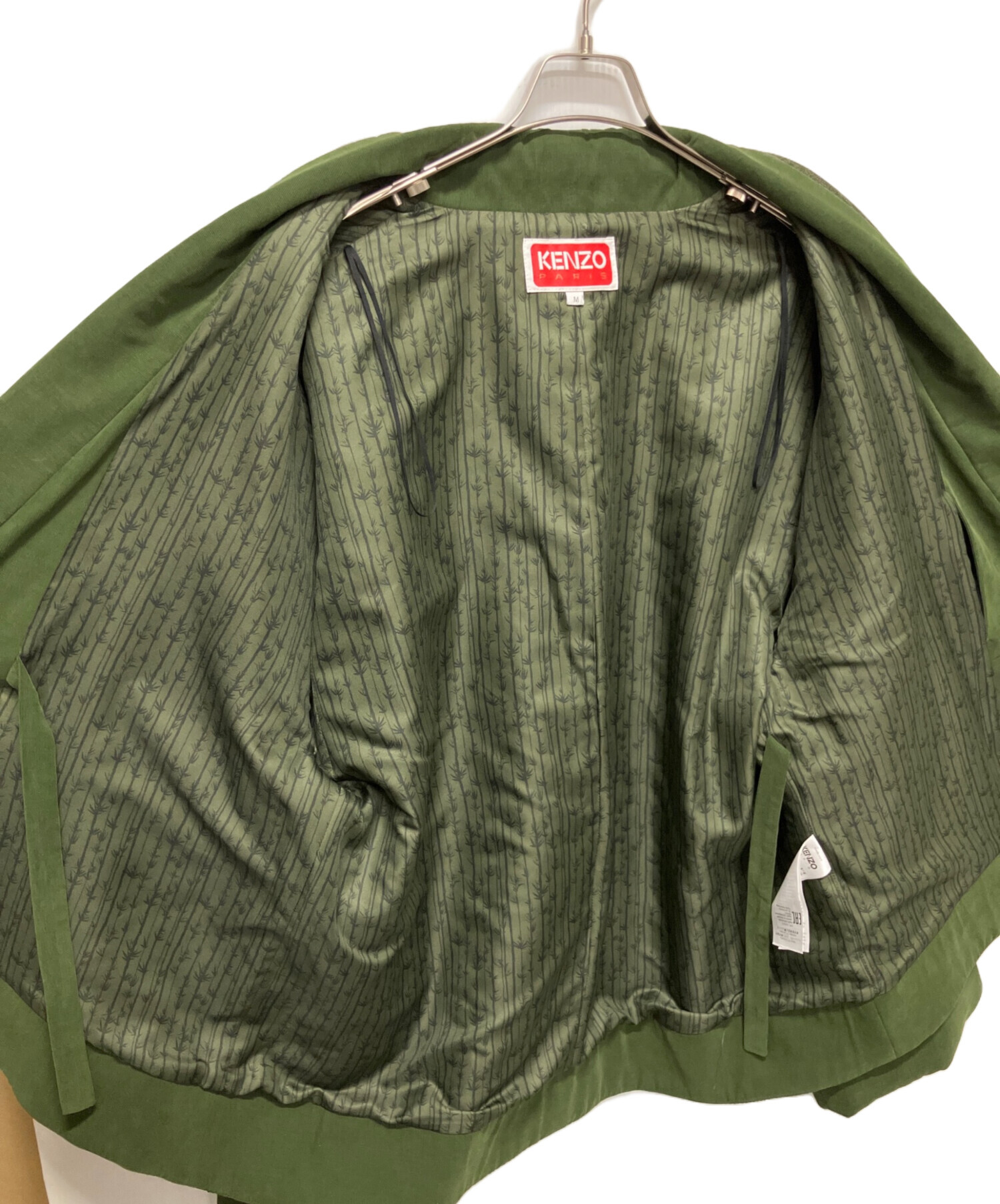 中古・古着通販】KENZO (ケンゾー) KIMONO COAT(着物コート) グリーン