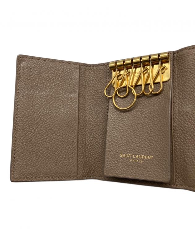 SAINT LAURENT キーケース　財布 中古・古着通販】Saint Laurent Paris (サンローランパリ) YSLロゴ