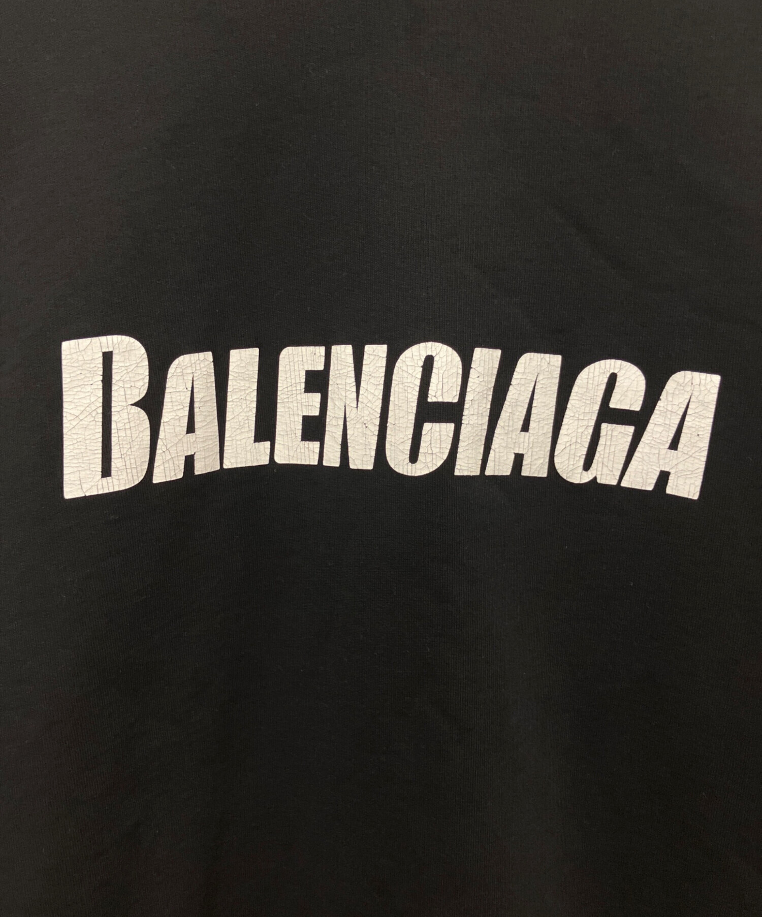中古・古着通販】BALENCIAGA (バレンシアガ) デストロイ加工ロゴ