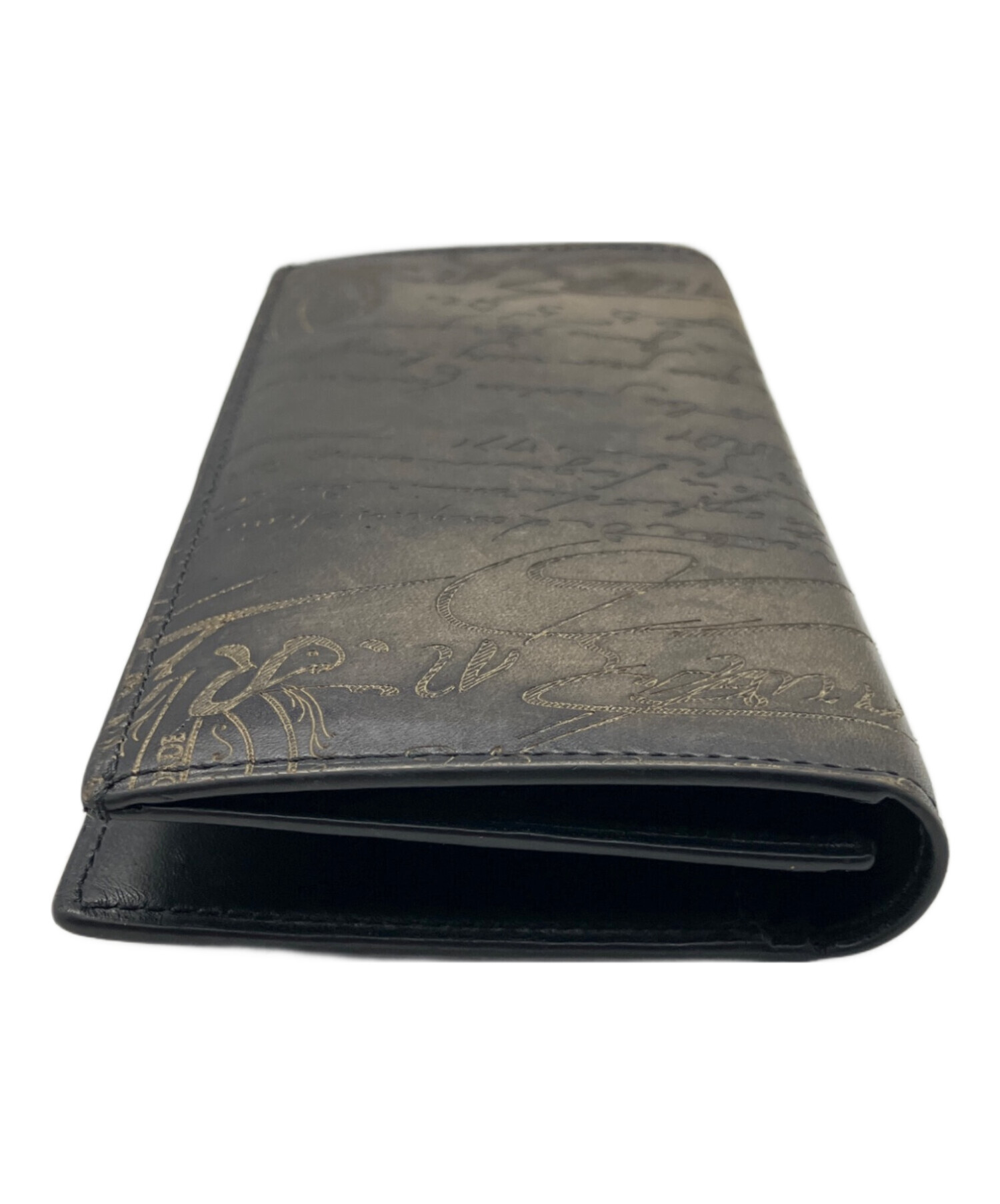Berluti ベルルッティ サンタル カリグラフィ 折り財布 中古・古着通販】Berluti (ベルルッティ) カリグラフィ サンタル
