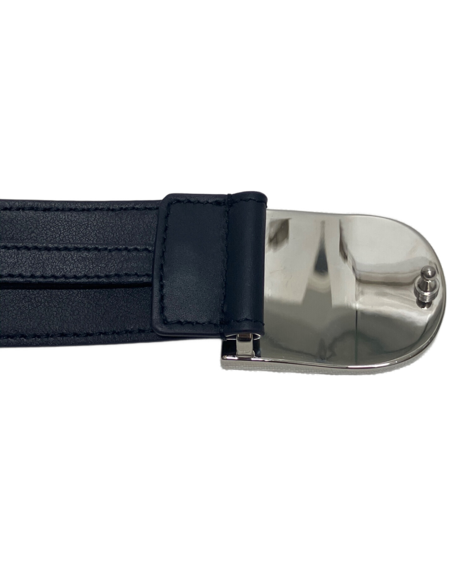 中古・古着通販】GUCCI (グッチ) ウェブディテール バックル ベルト