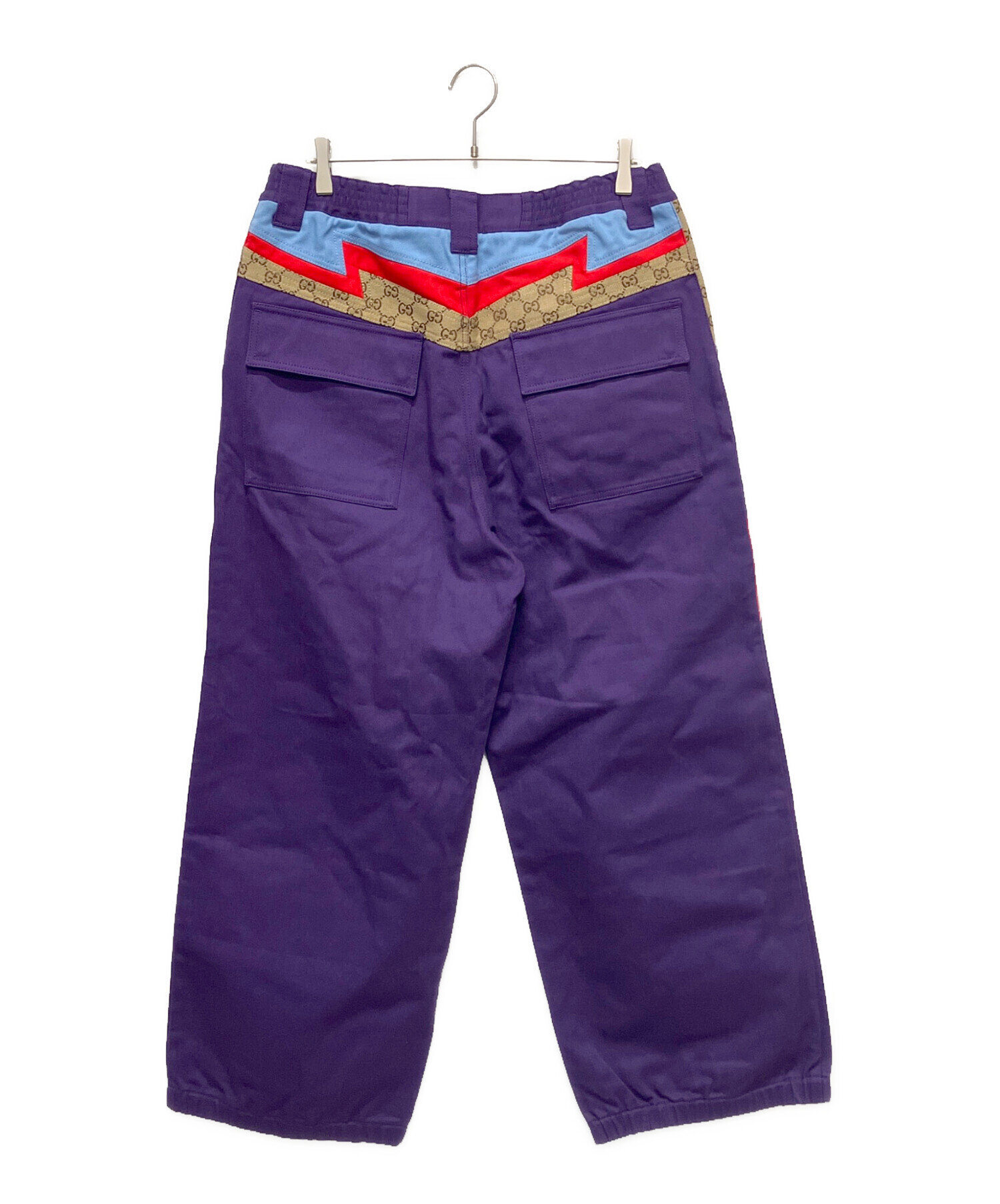 中古・古着通販】GUCCI (グッチ) サイドデザイン ワイドパンツ