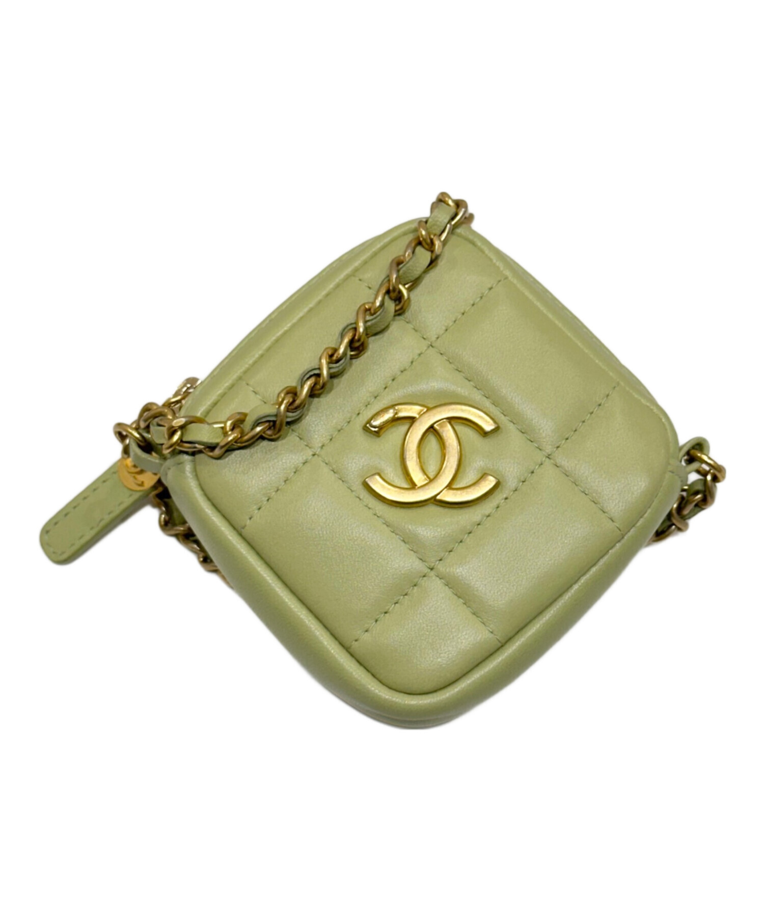 中古・古着通販】CHANEL (シャネル) チェーンショルダーポーチ