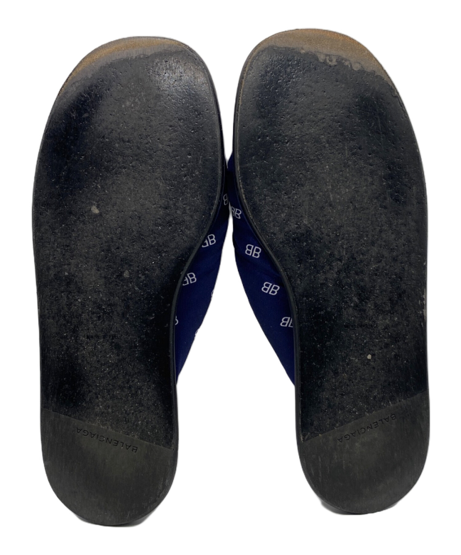 中古・古着通販】BALENCIAGA (バレンシアガ) ロゴプリントサンダル