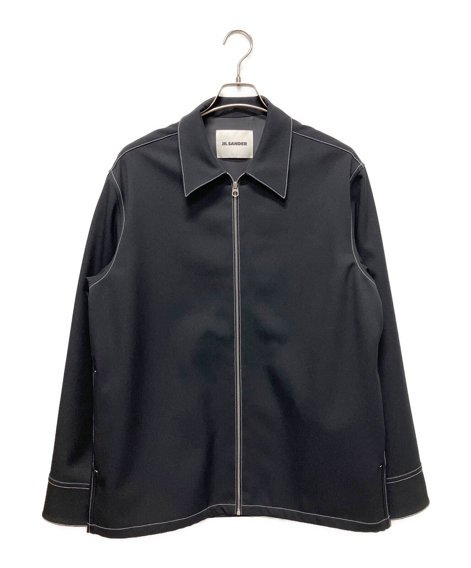 中古・古着通販】JIL SANDER (ジルサンダー) 25SS SERGE ZIP UP SHIRT