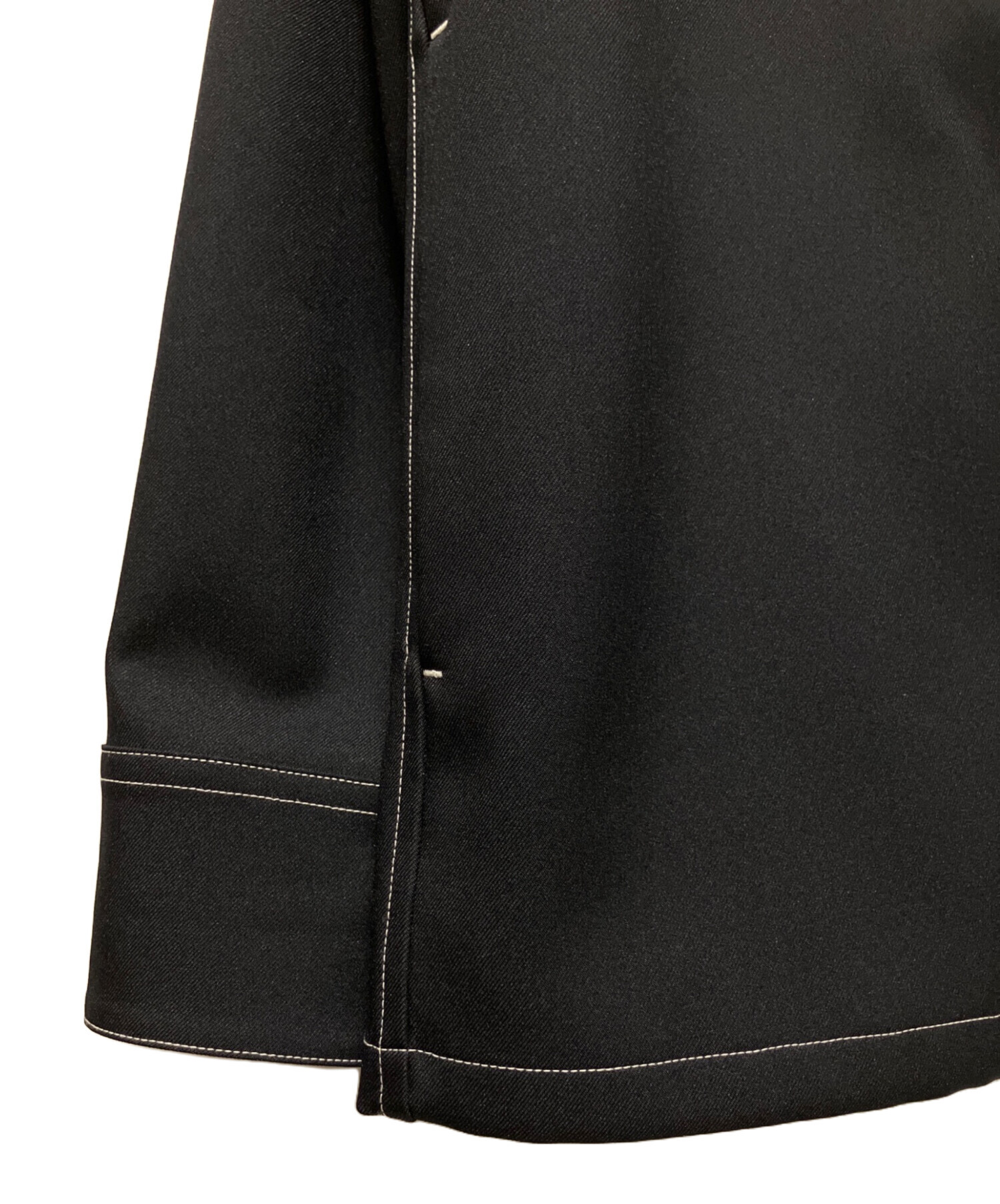 中古・古着通販】JIL SANDER (ジルサンダー) 25SS SERGE ZIP UP SHIRT