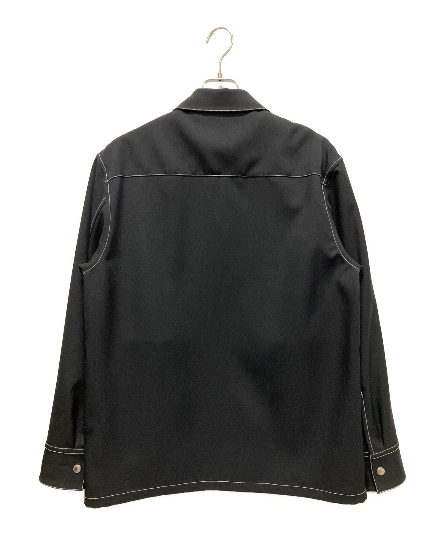 中古・古着通販】JIL SANDER (ジルサンダー) 25SS SERGE ZIP UP SHIRT