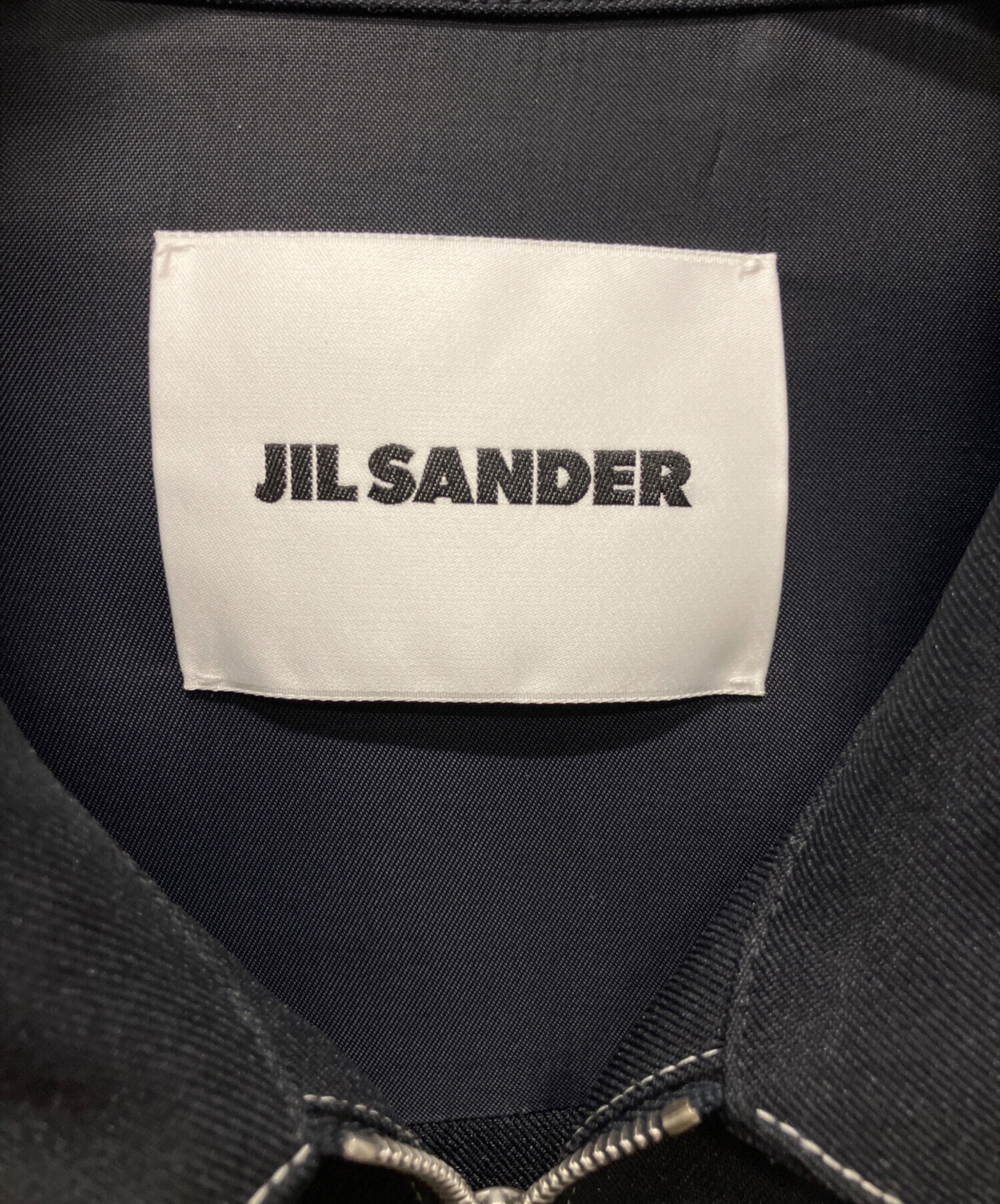 中古・古着通販】JIL SANDER (ジルサンダー) 25SS SERGE ZIP UP SHIRT
