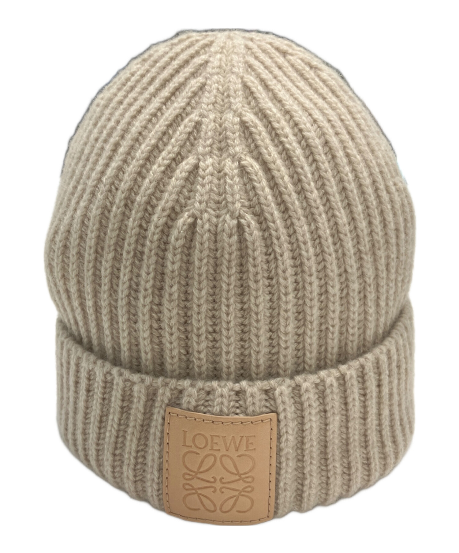 中古・古着通販】LOEWE (ロエベ) カシミヤ アナグラムニット帽