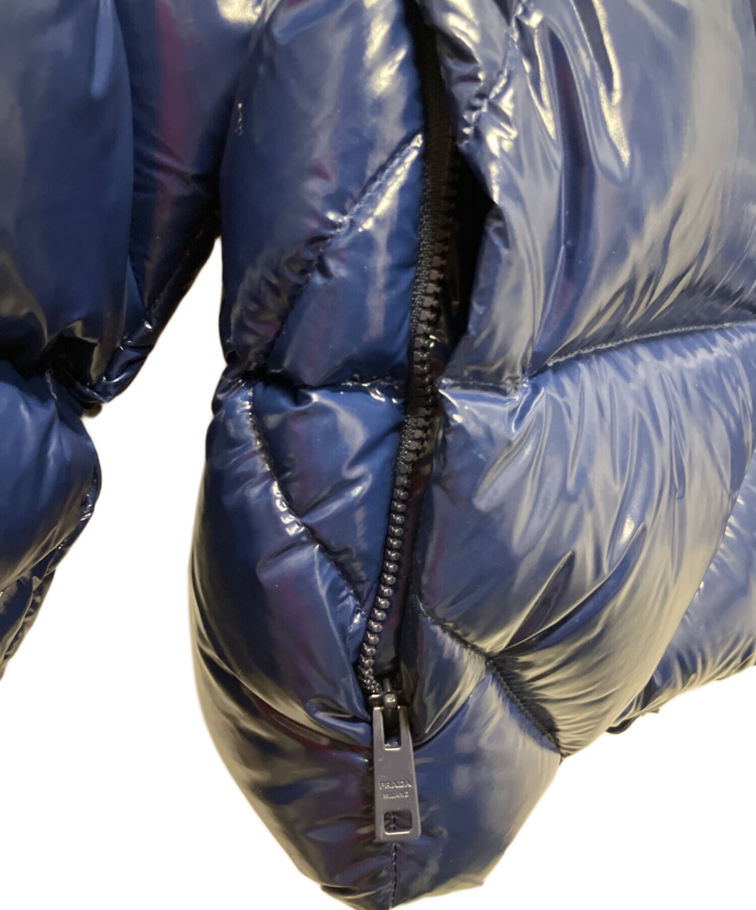 中古・古着通販】PRADA (プラダ) シャイニーキルティング/ナイロン