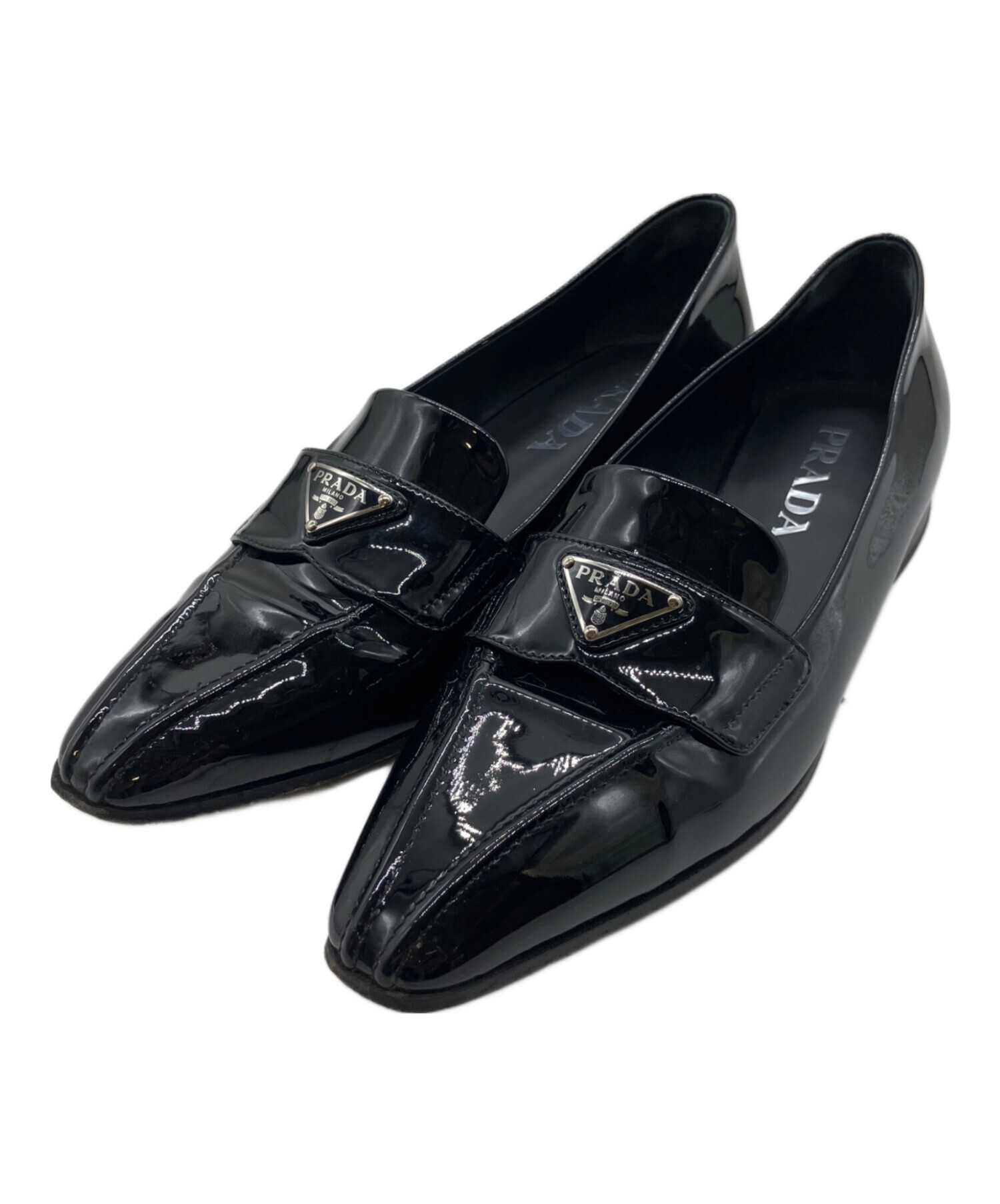 中古・古着通販】PRADA (プラダ) トライアングルロゴ／三角プレート