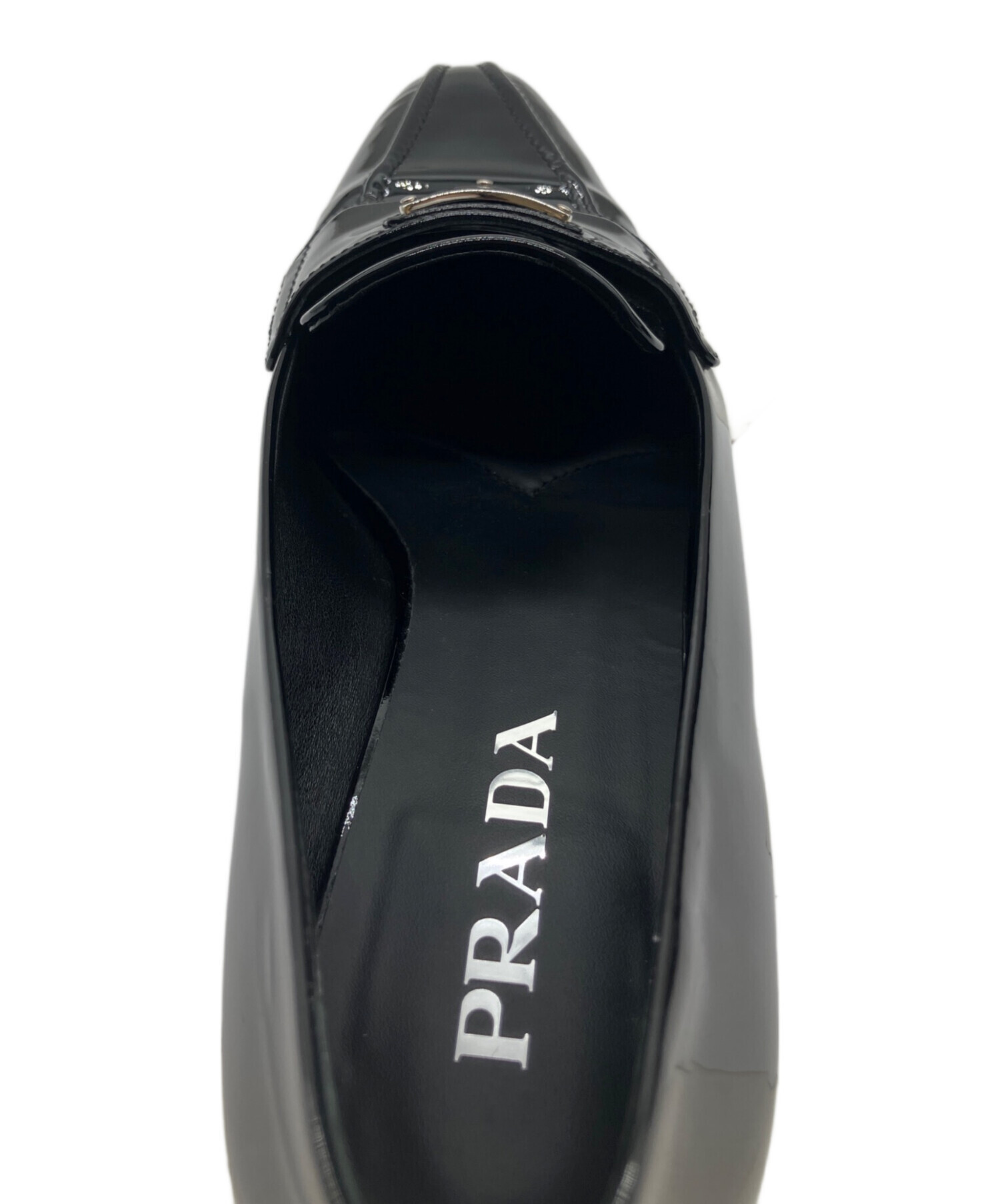 中古・古着通販】PRADA (プラダ) トライアングルロゴ／三角プレート
