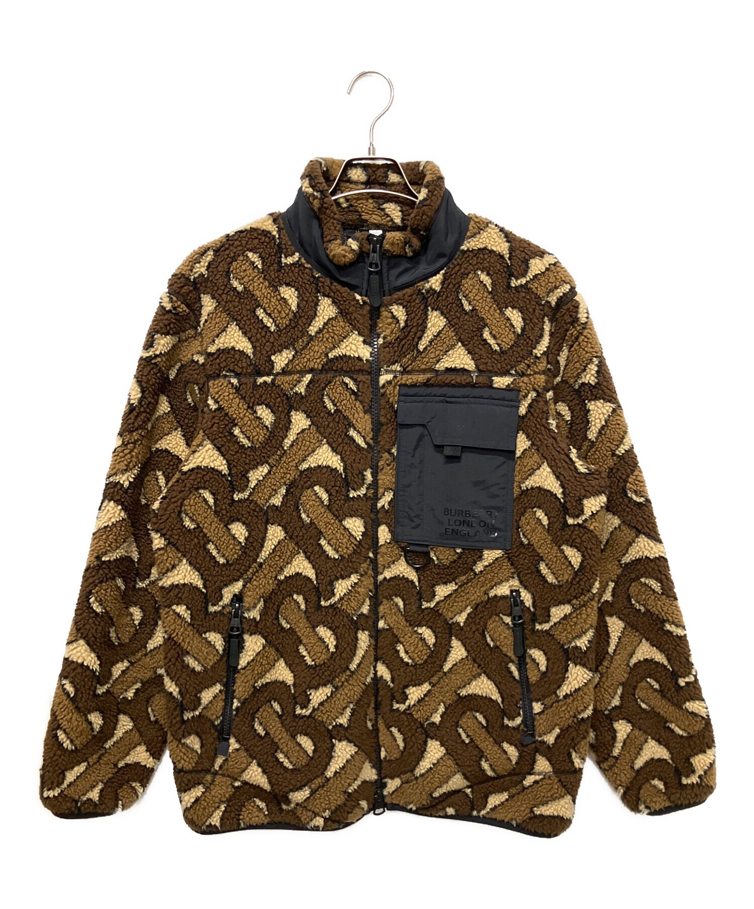 中古・古着通販】BURBERRY (バーバリー) TBモノグラムボアジャケット