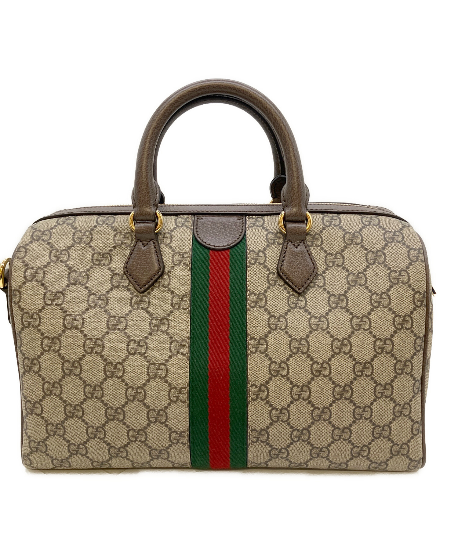 中古・古着通販】GUCCI (グッチ) オフディア モディアムボストンバッグ