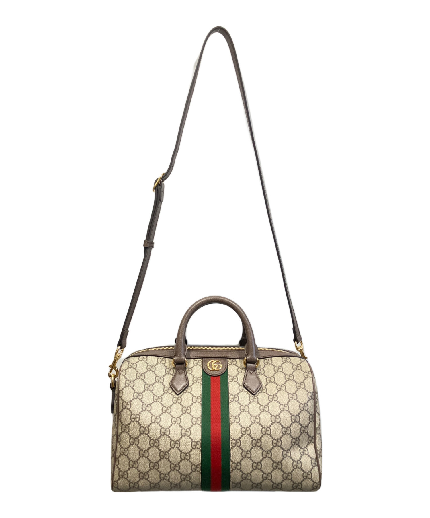 中古・古着通販】GUCCI (グッチ) オフディア モディアムボストンバッグ