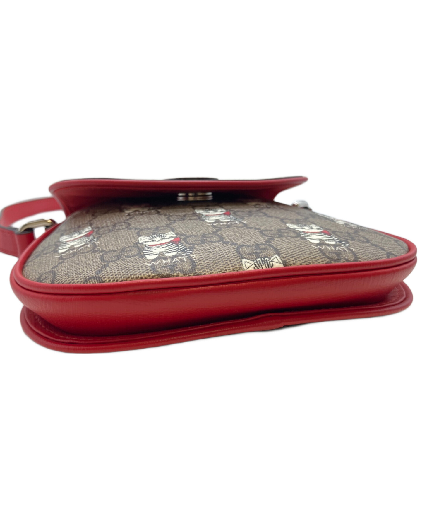 GUCCI ショルダーバック 中古・古着通販】GUCCI (グッチ) プリントショルダーバッグ 814014