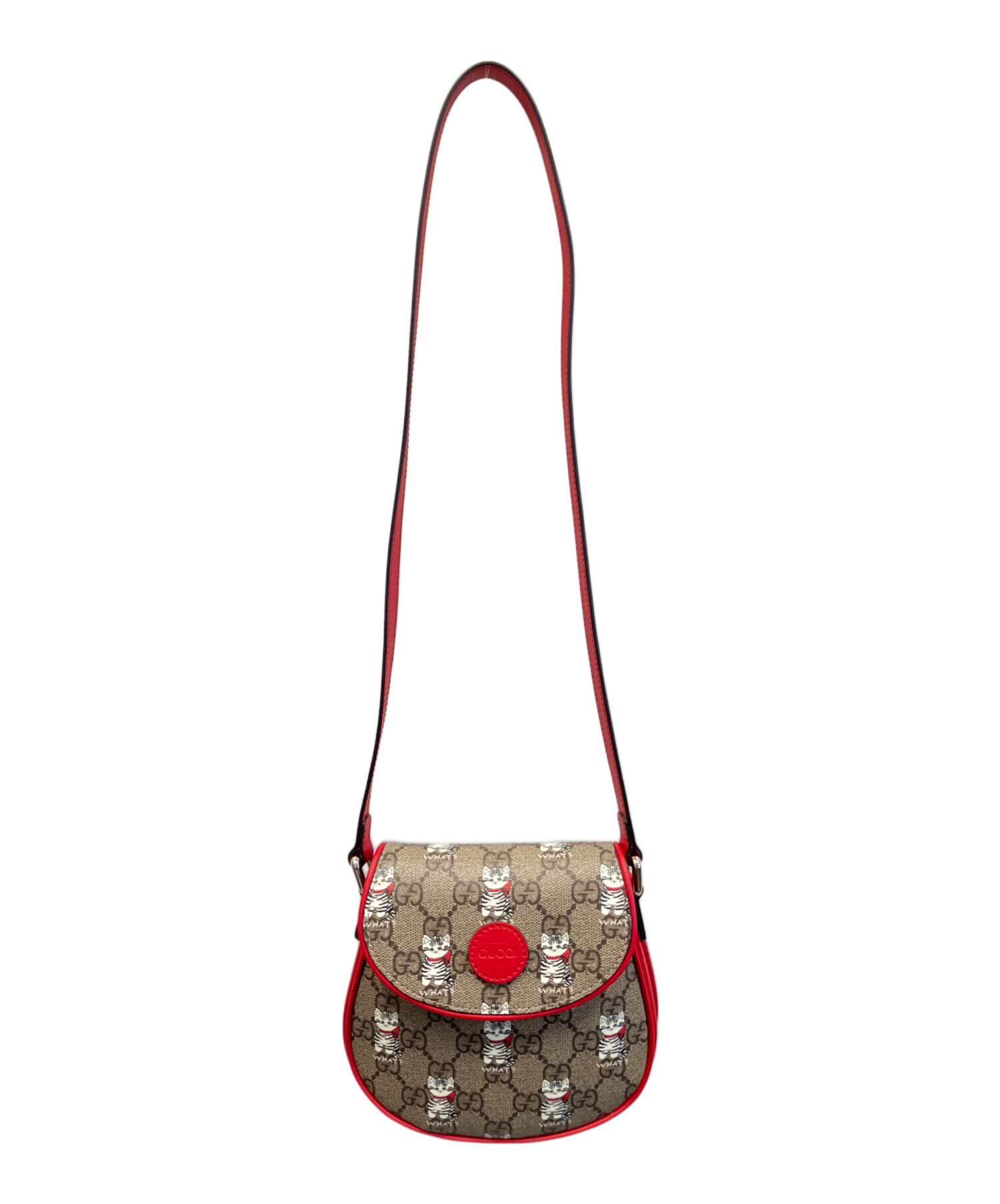 中古・古着通販】GUCCI (グッチ) プリントショルダーバッグ 814014