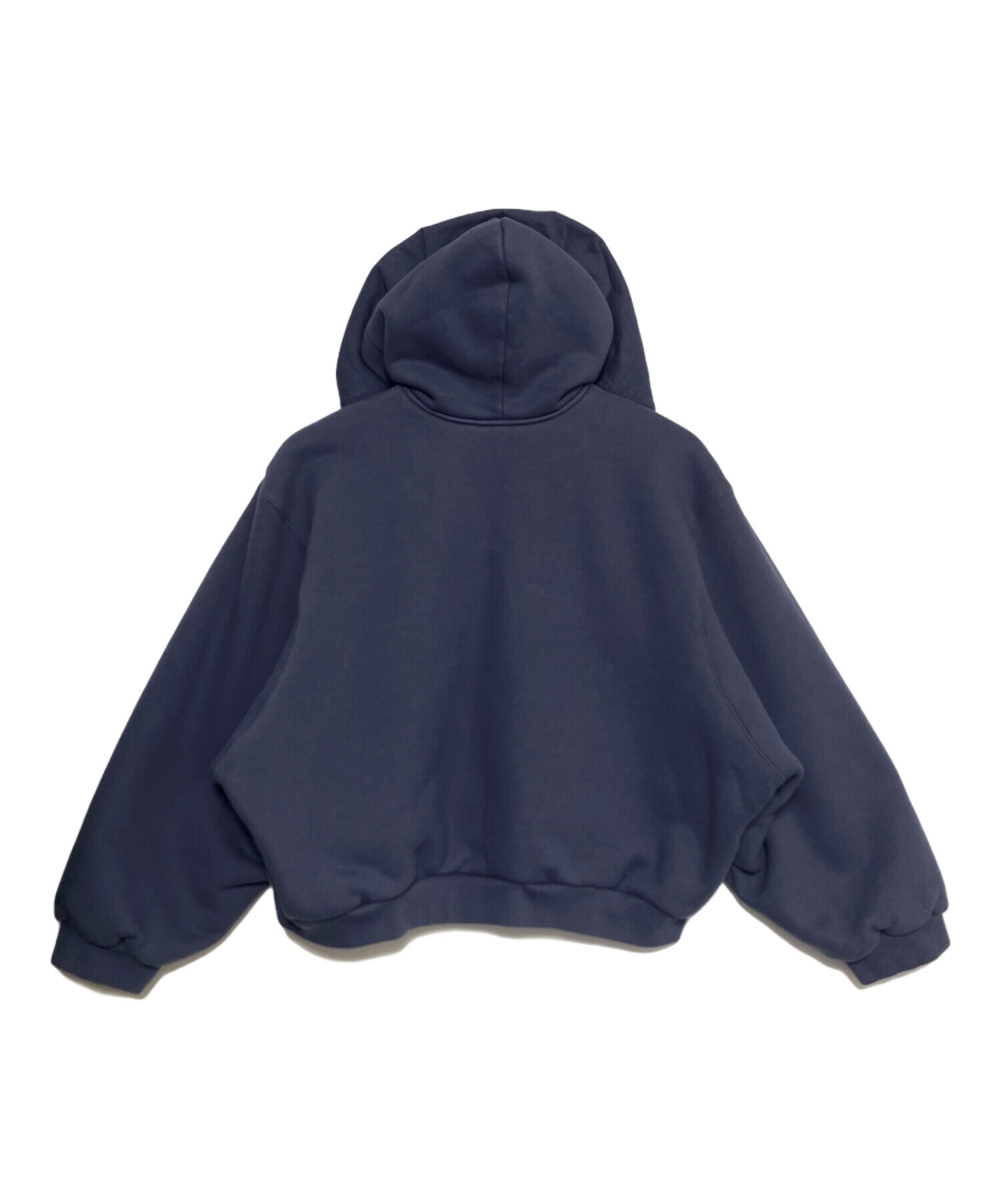 正規品　BALENCIAGA ネイビー パーカー BONJOUR サイズxs 中古・古着通販】BALENCIAGA (バレンシアガ) incognito(インコグニート