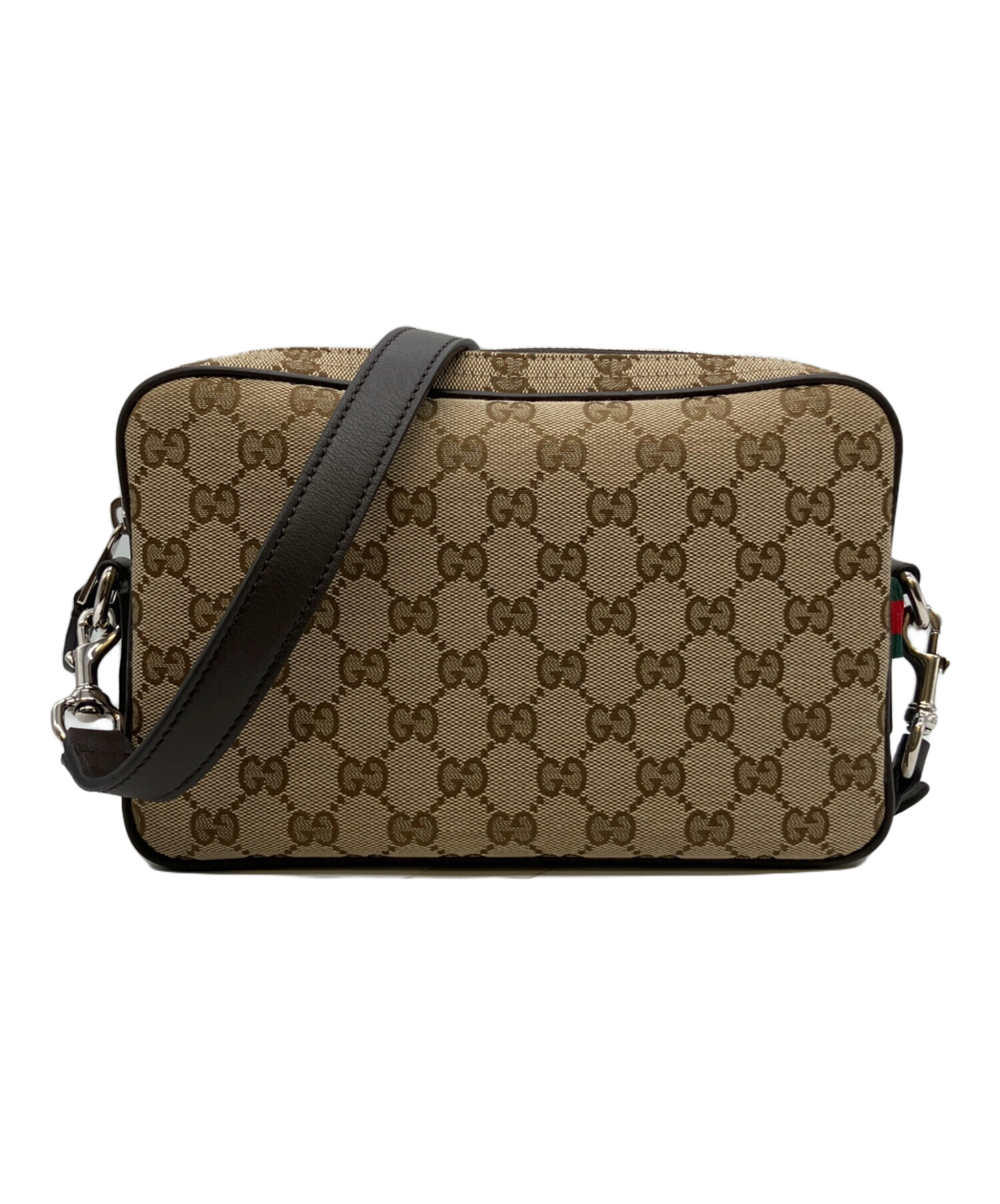 中古・古着通販】GUCCI (グッチ) GGキャンバス ショルダーバッグ
