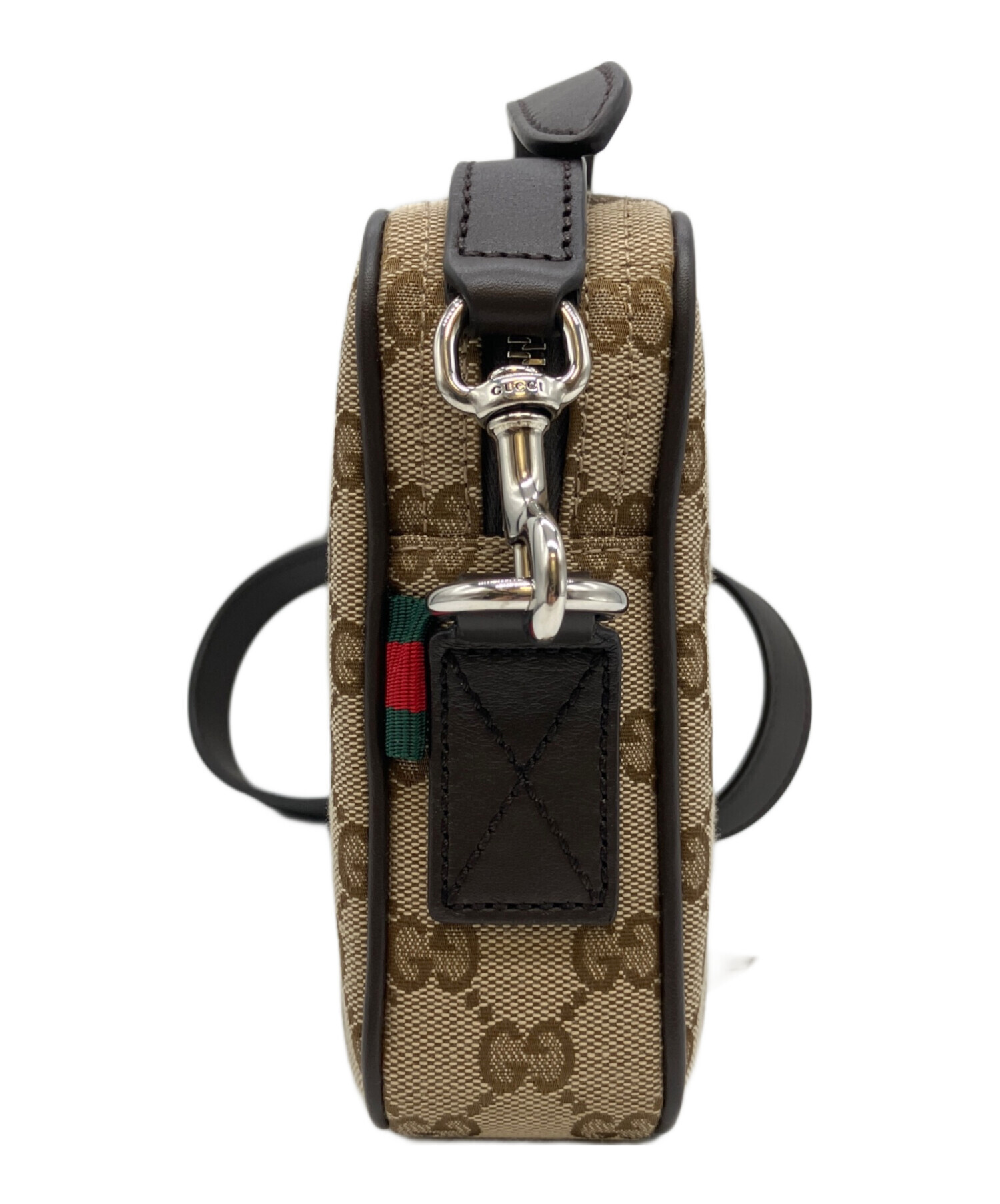 中古・古着通販】GUCCI (グッチ) GGキャンバス ショルダーバッグ
