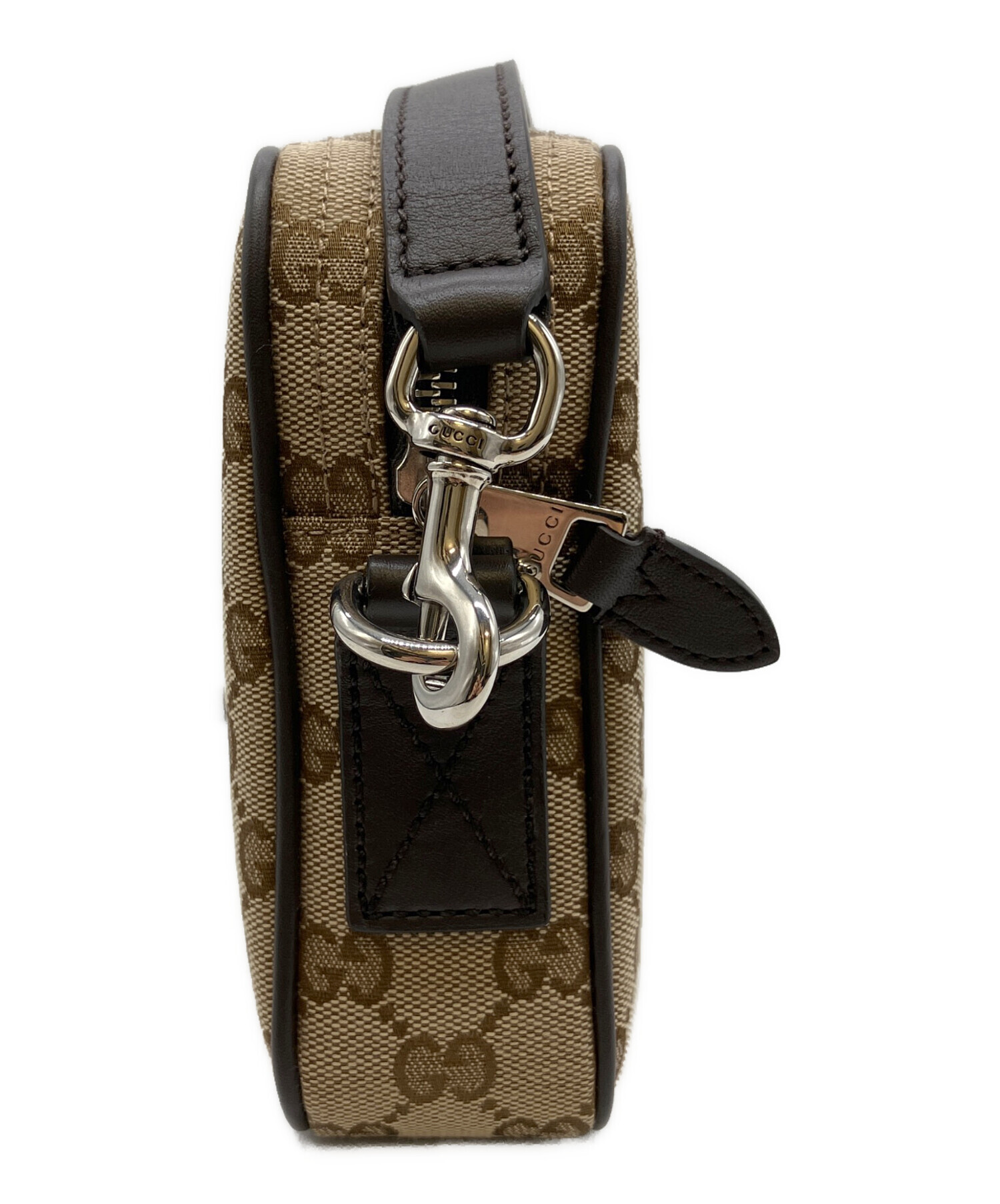 中古・古着通販】GUCCI (グッチ) GGキャンバス ショルダーバッグ