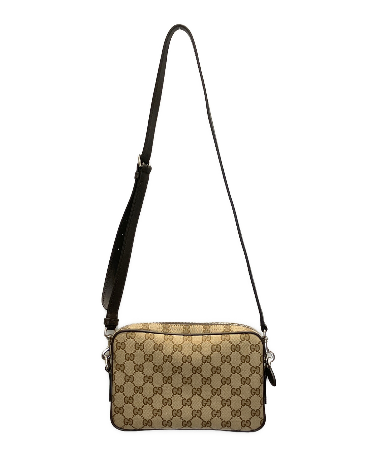 中古・古着通販】GUCCI (グッチ) GGキャンバス ショルダーバッグ