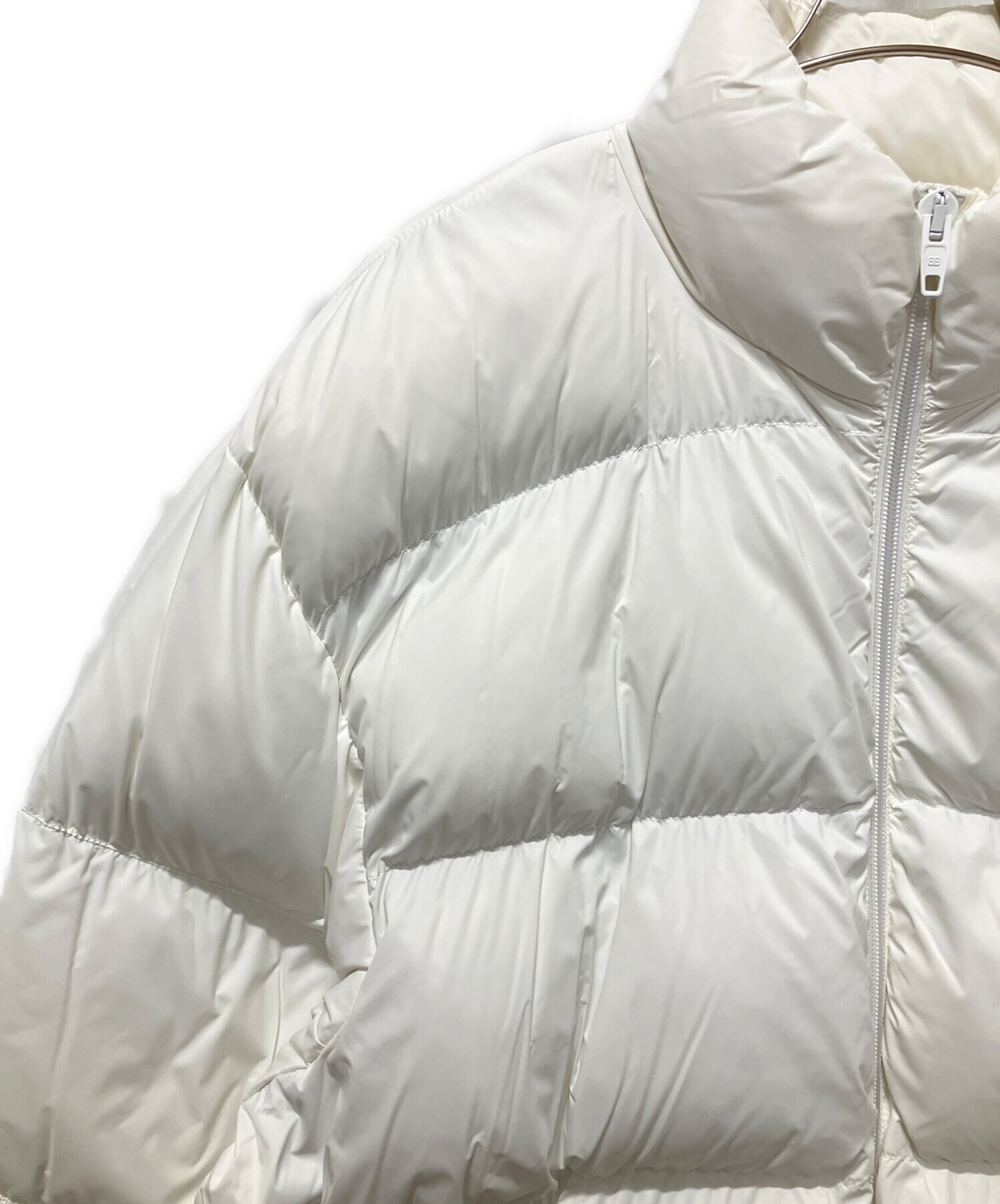 BALENCIAGA ホワイト ダウンジャケット SKI WEAR 中古・古着通販】BALENCIAGA (バレンシアガ) ski puffer ダウン