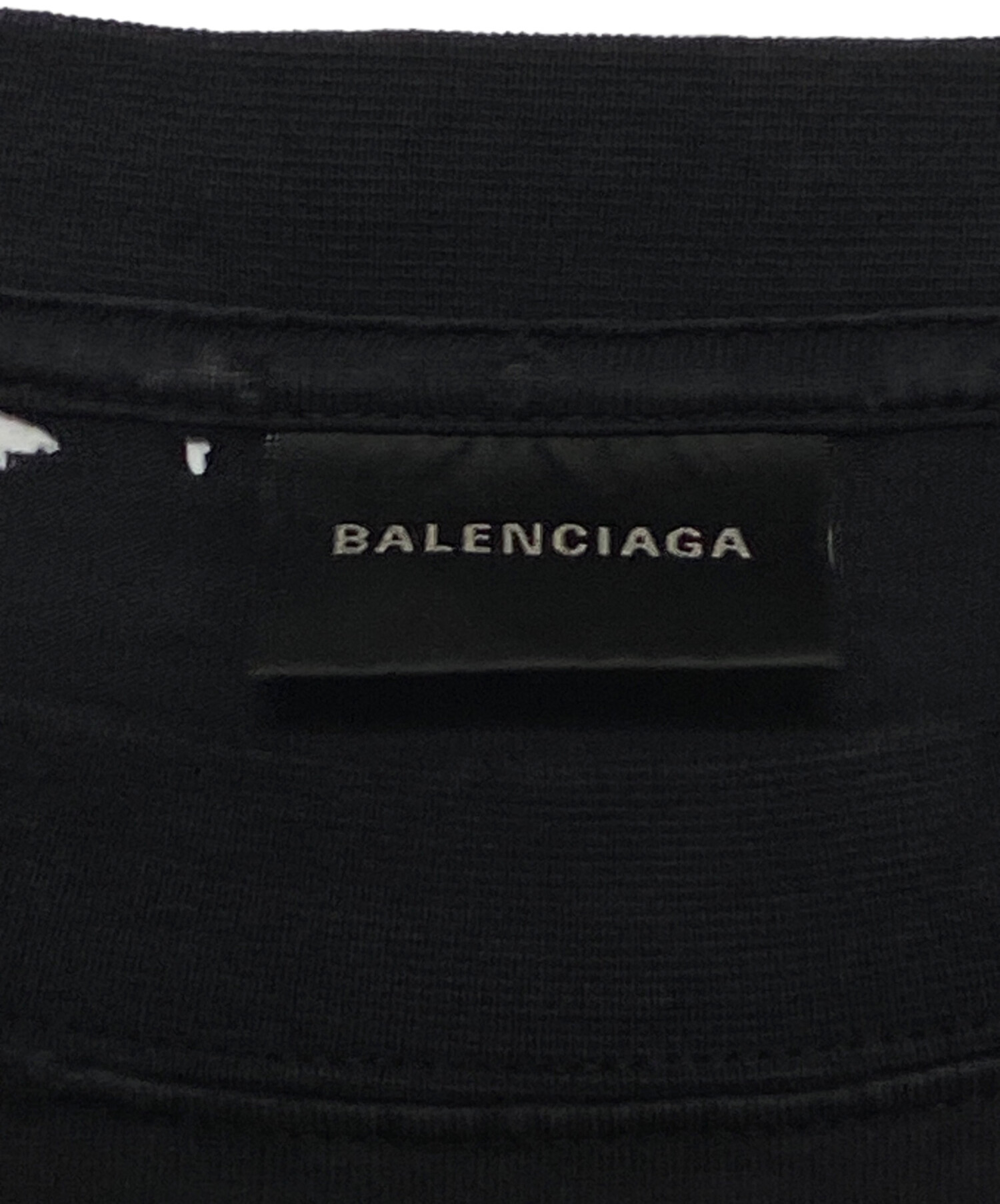 中古・古着通販】BALENCIAGA (バレンシアガ) QUEER ロゴTシャツ 