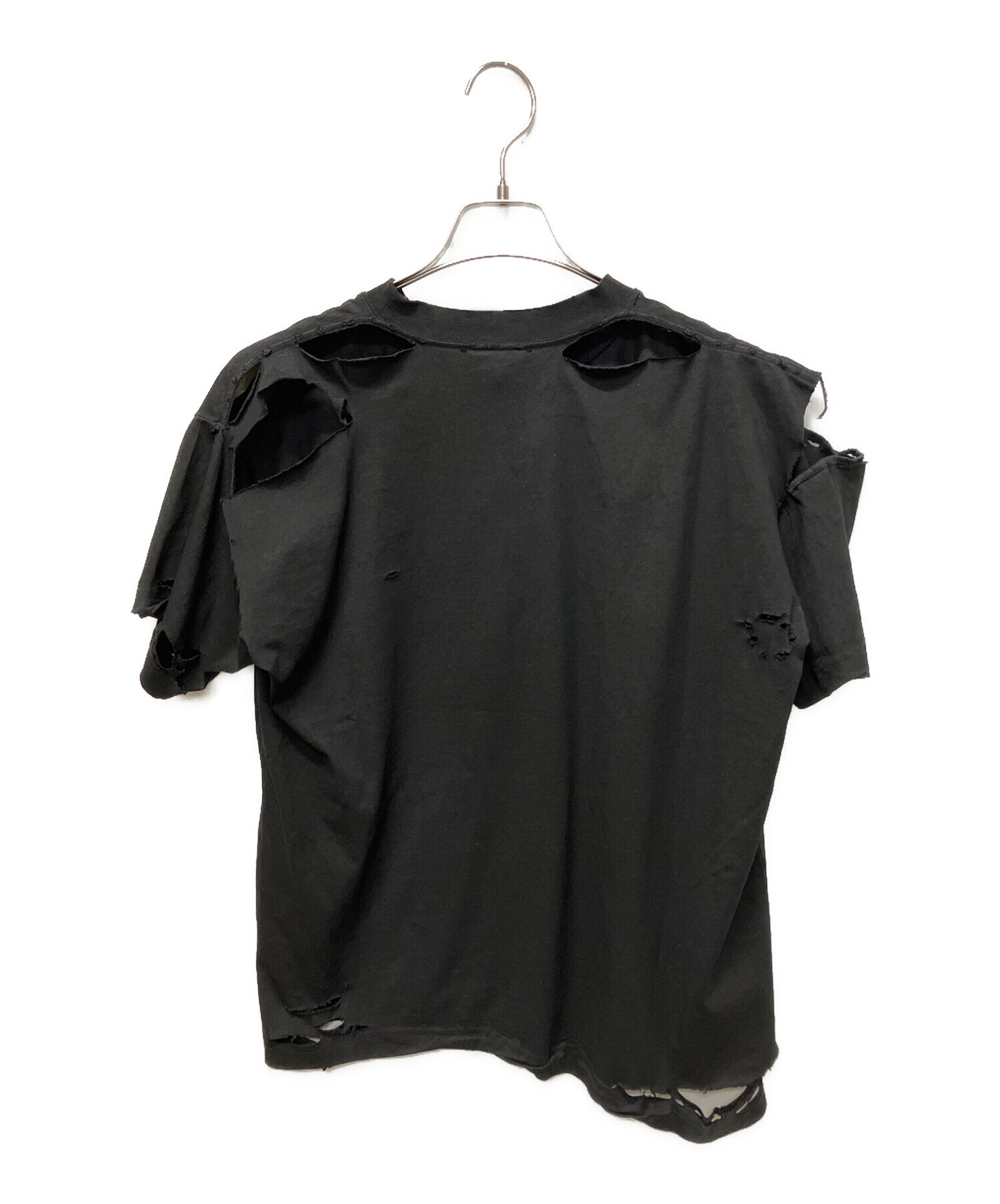 中古・古着通販】BALENCIAGA (バレンシアガ) EMO ロゴTシャツ/ボクシー 