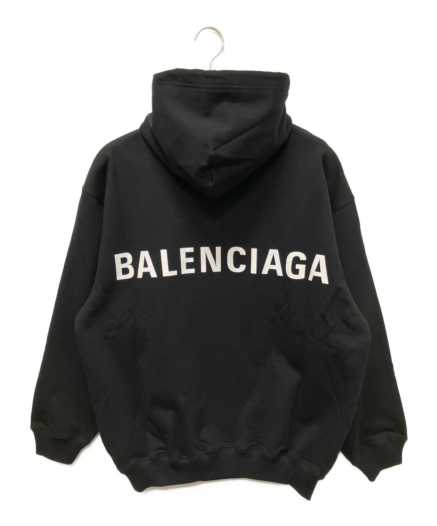中古・古着通販】BALENCIAGA (バレンシアガ) バックロゴフーディ 