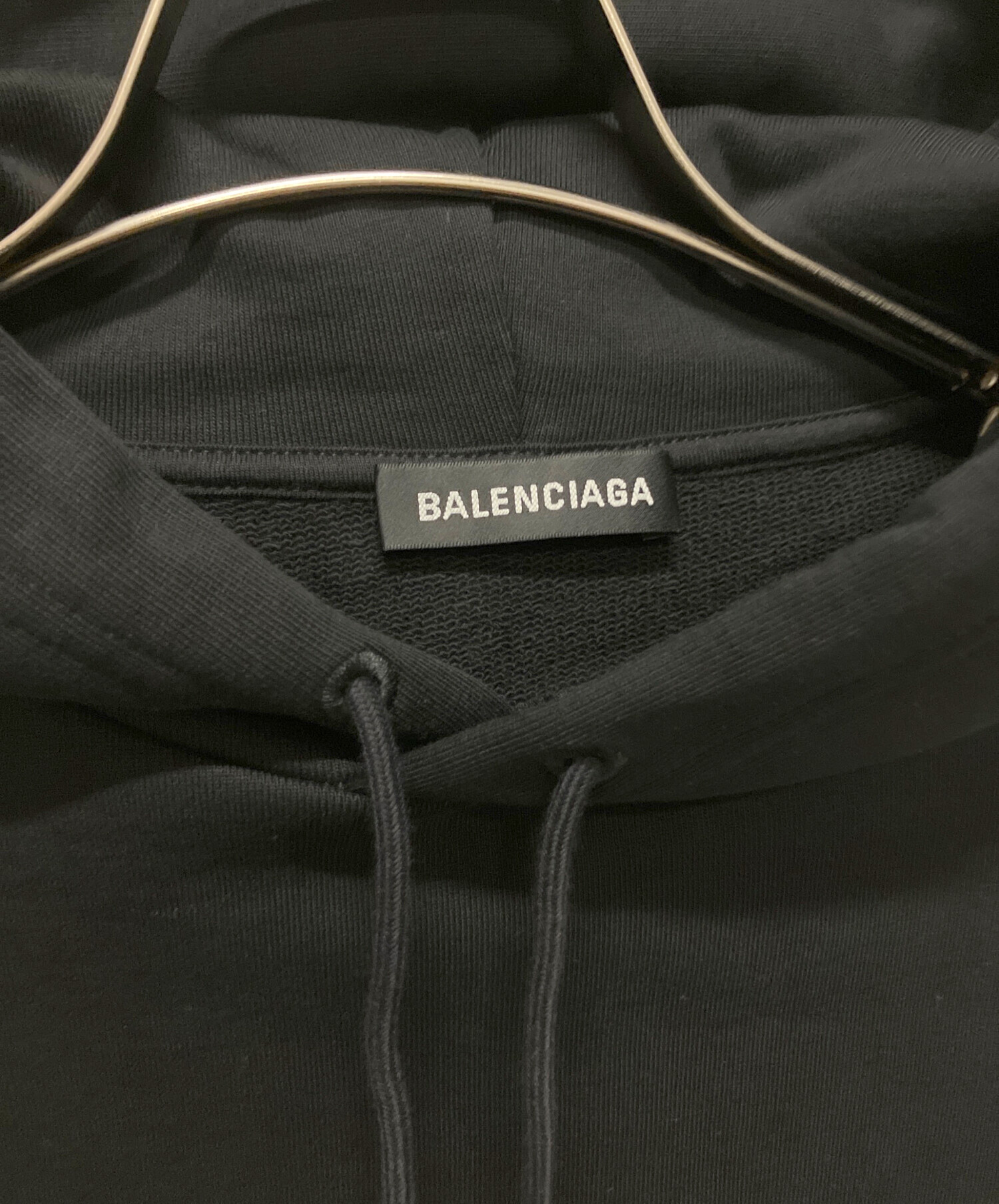中古・古着通販】BALENCIAGA (バレンシアガ) バックロゴフーディ 