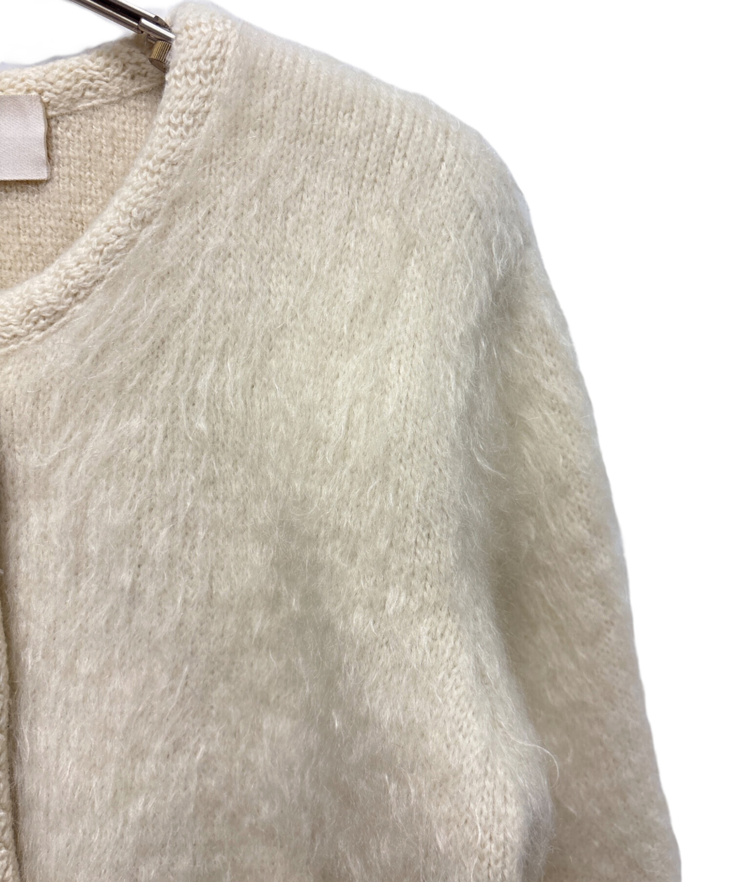 中古・古着通販】CELINE (セリーヌ) ブラッシュドモヘアカーディガン