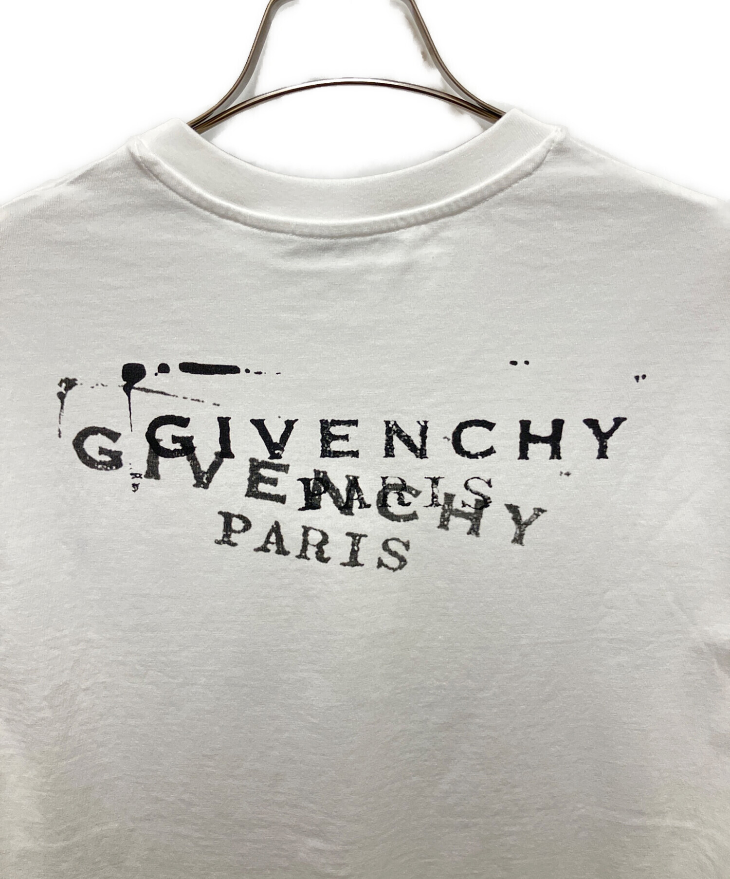 早い者勝ち　レア　12ss GIVENCHYジバンシー　アートTシャツ 中古・古着通販】GIVENCHY (ジバンシィ) 26SS ロゴ スタンプ プリント