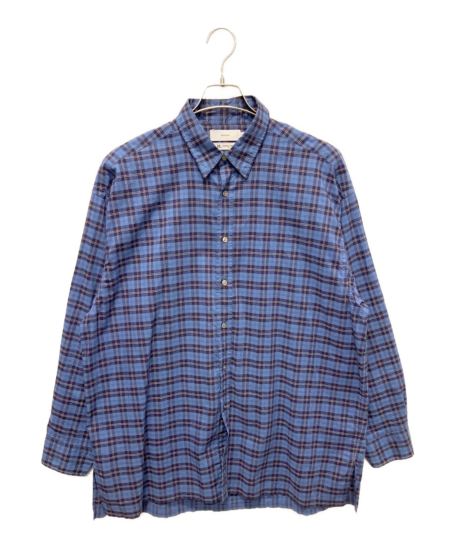 中古・古着通販】Graphpaper (グラフペーパー) ロングスリーブチェック